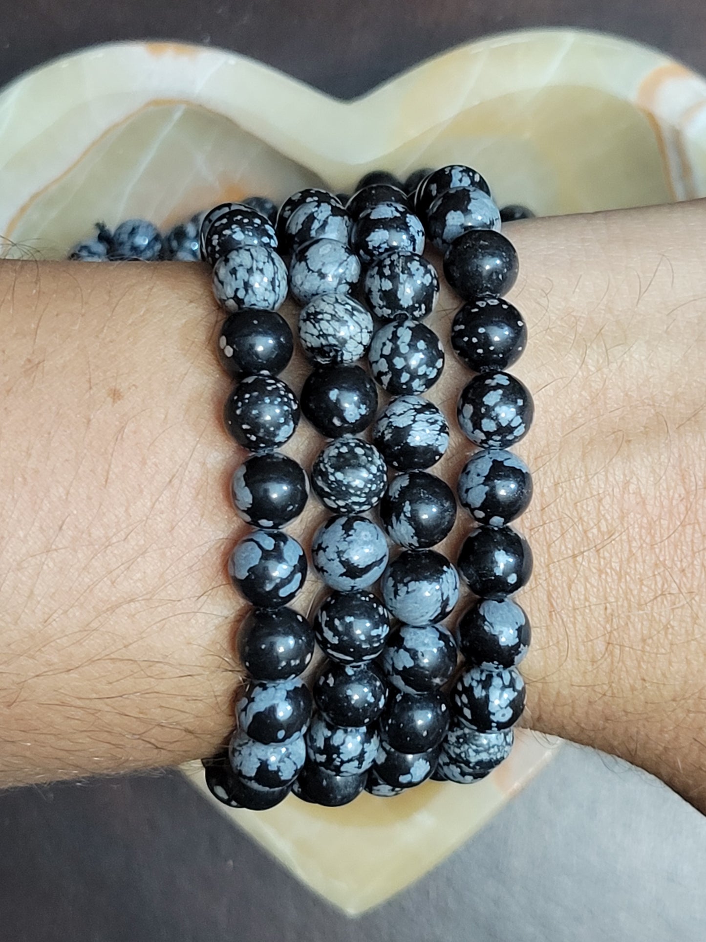 Snowflake Obsidian