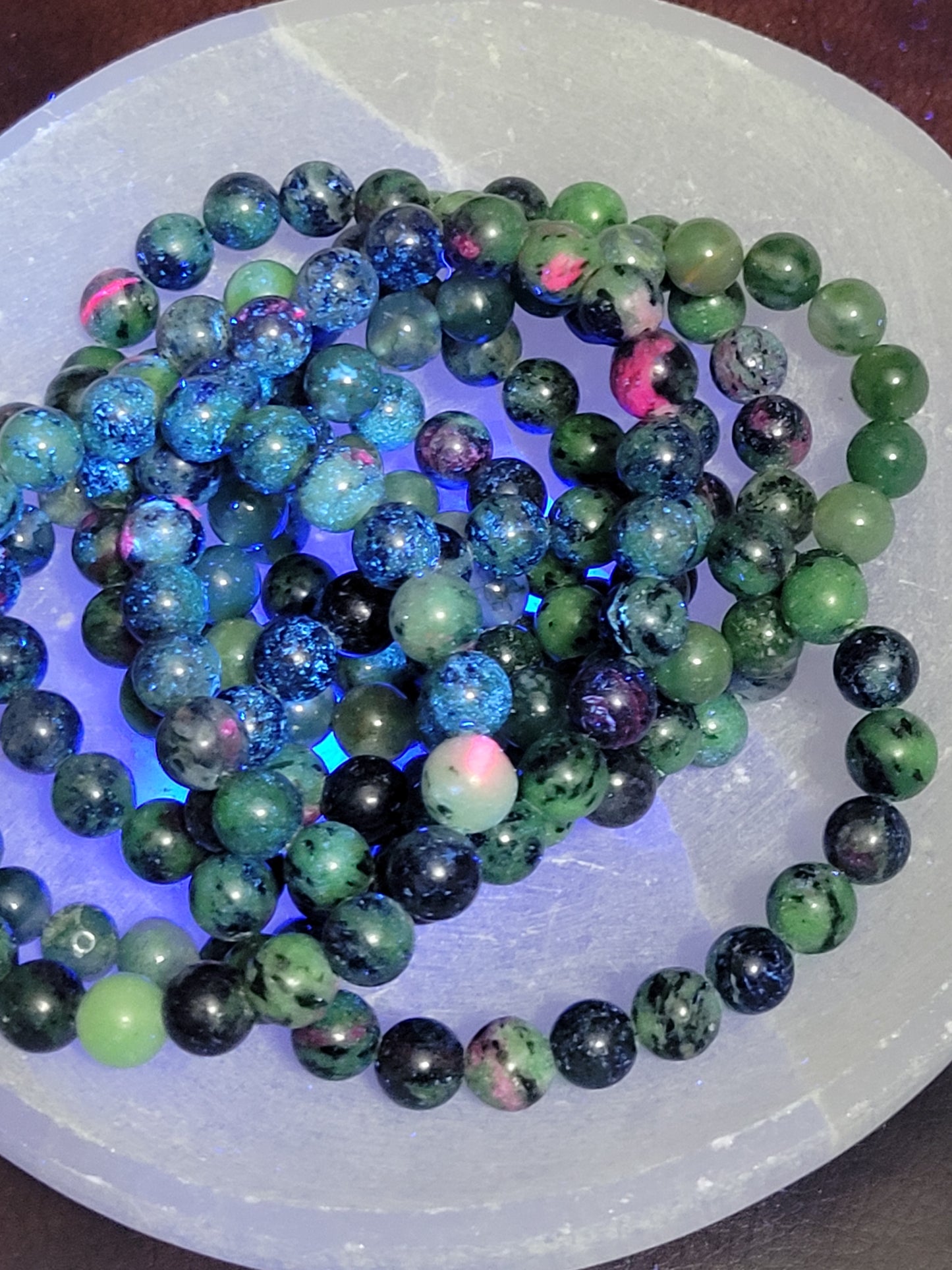 Ruby Zoisite Bracelet