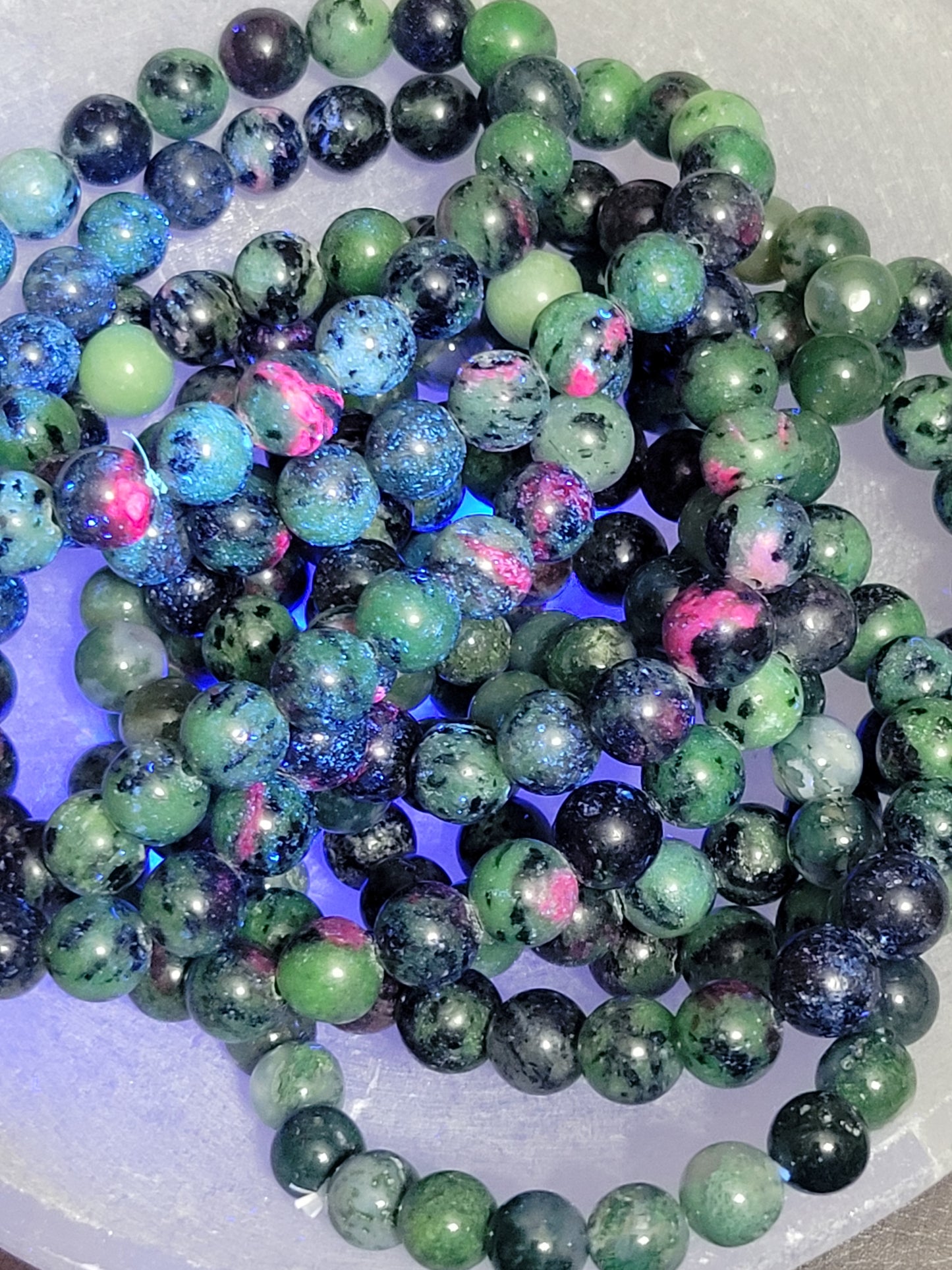 Ruby Zoisite Bracelet