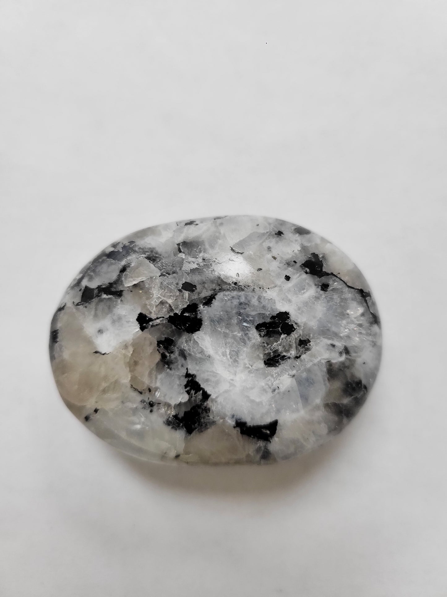 Rainbow Moonstone Palm Stone