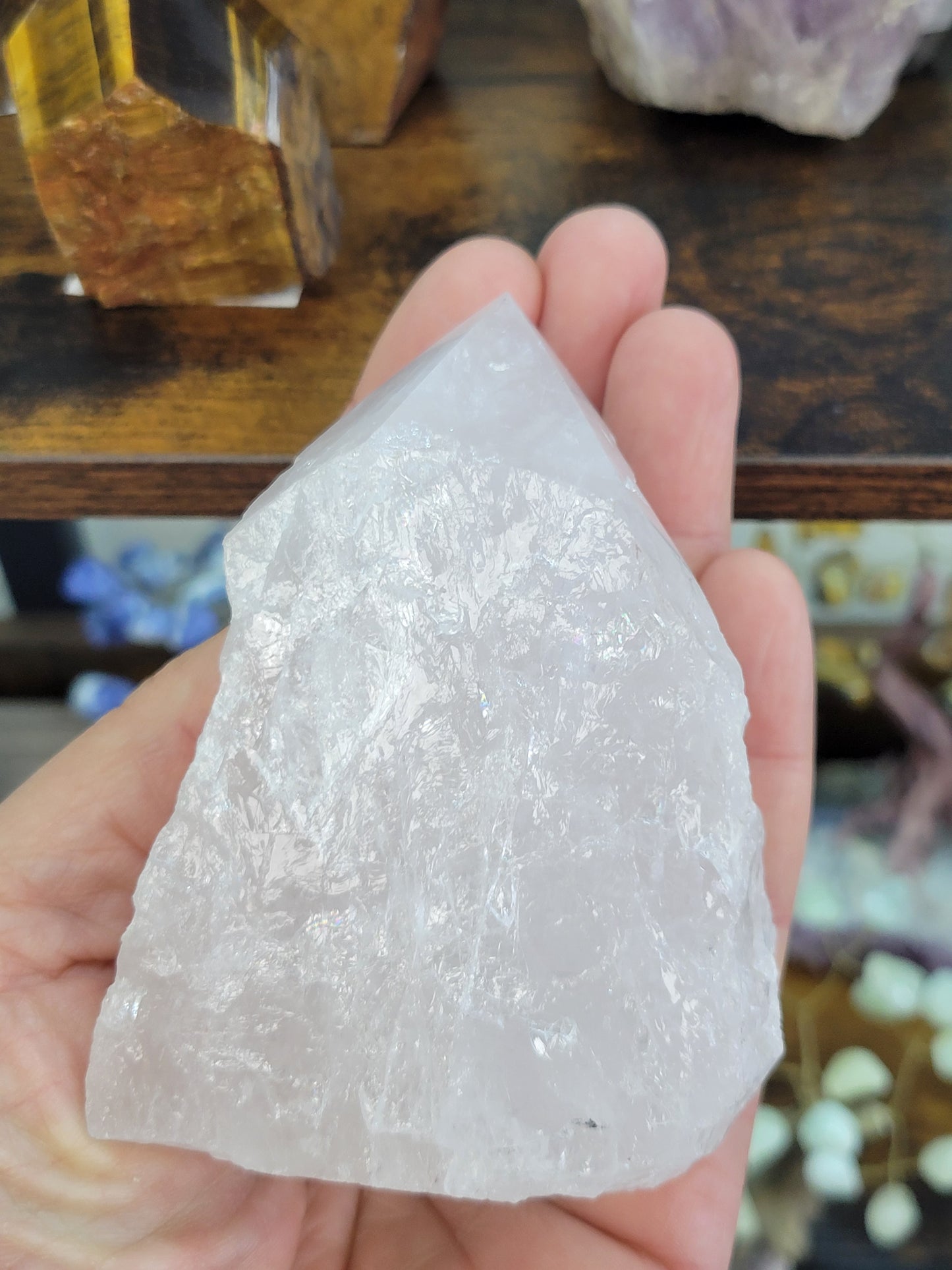 ROCK QUARTZ TOP POLISH