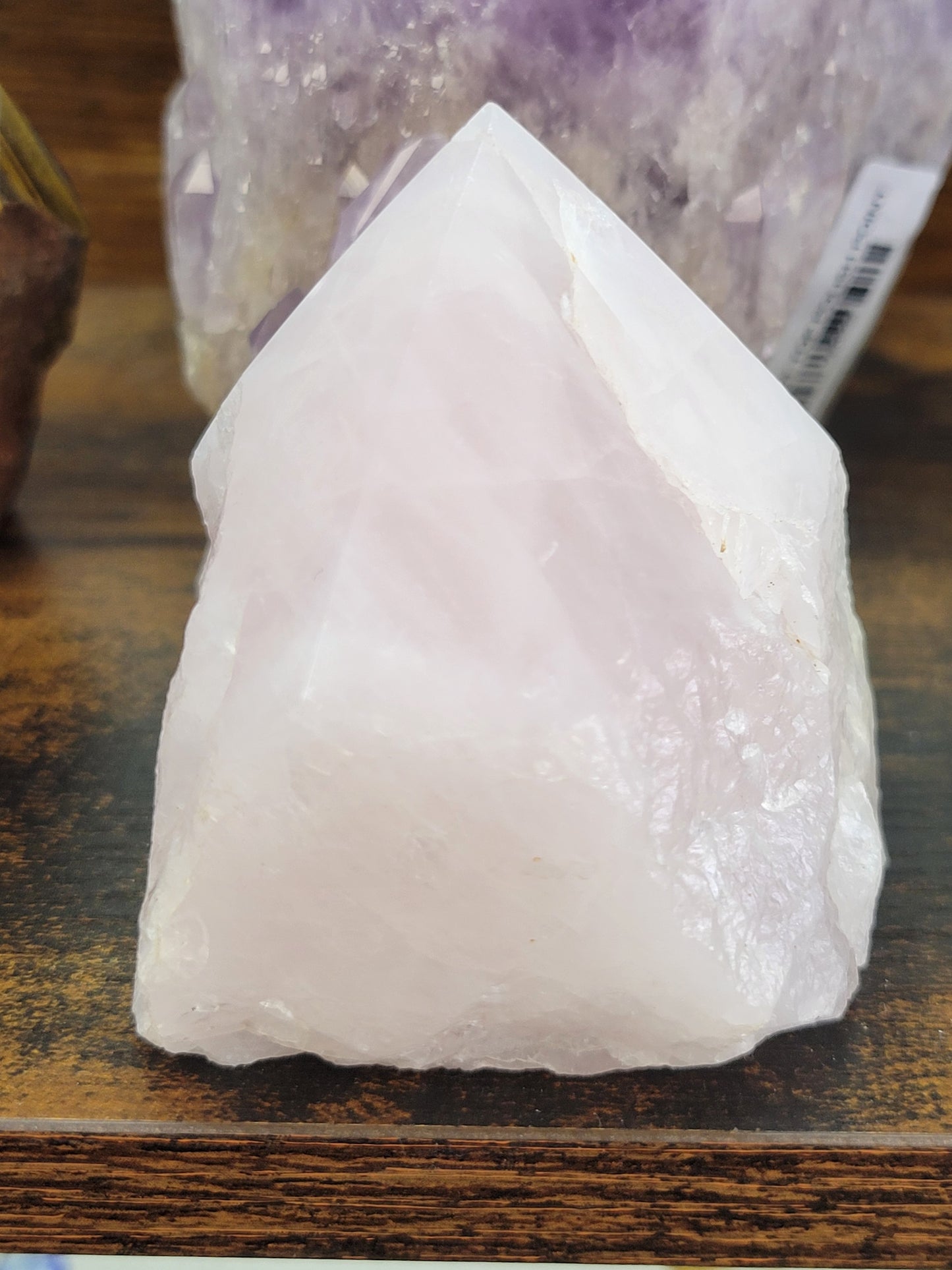 ROSE QUARTZ TOP POLISH