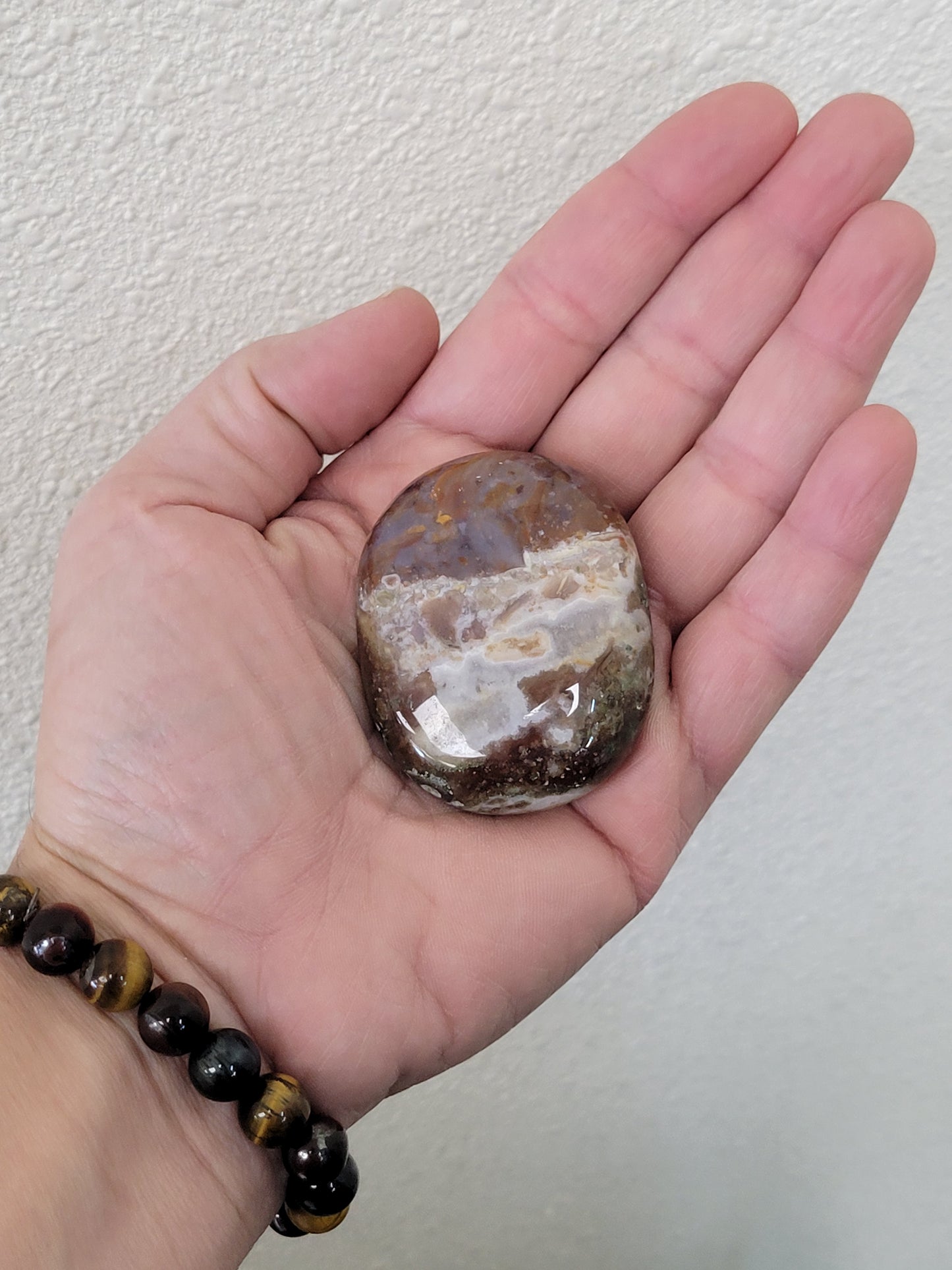 Sea Jasper Palm Stone