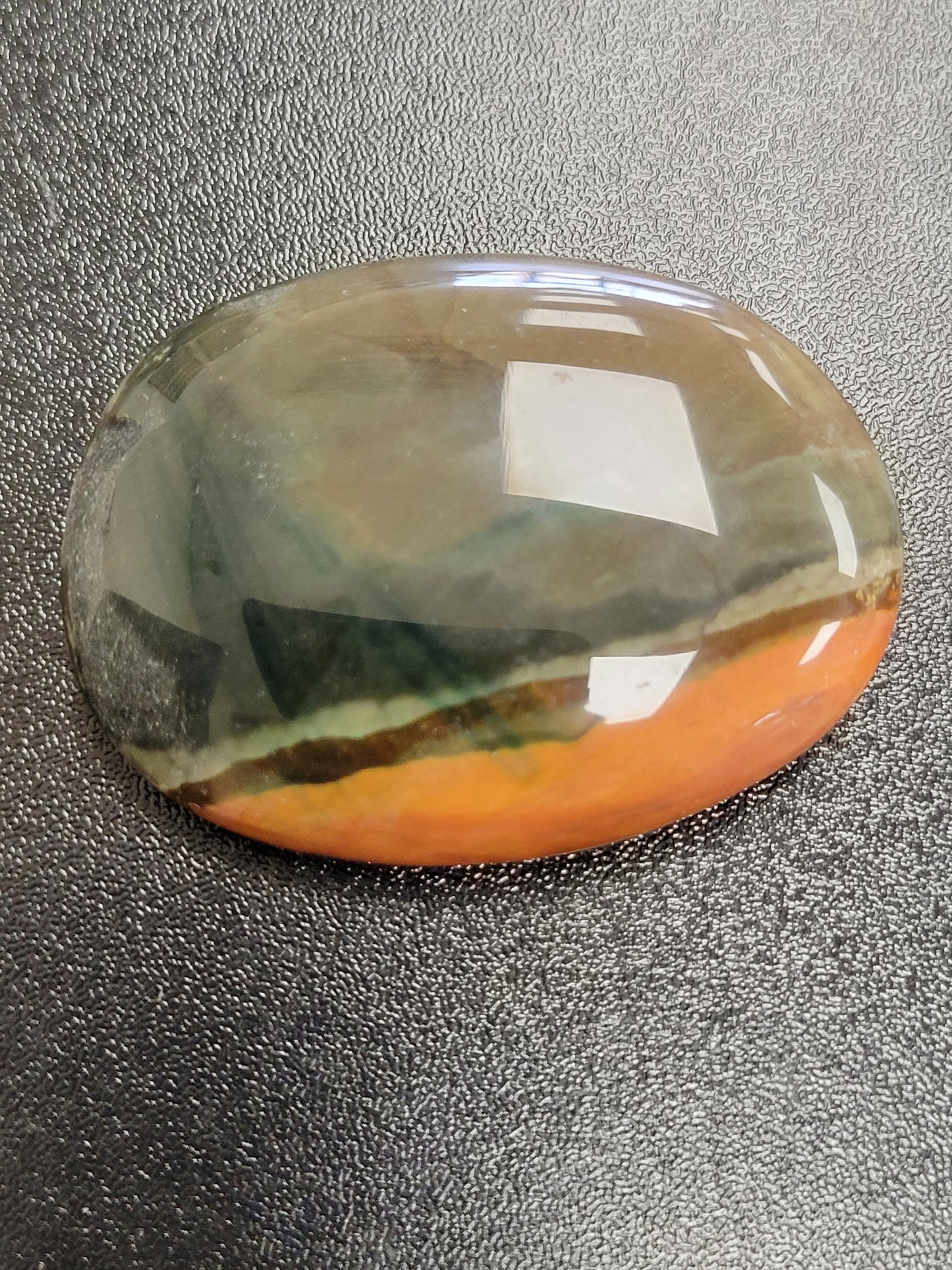 Polychrome Jasper Palm Stone