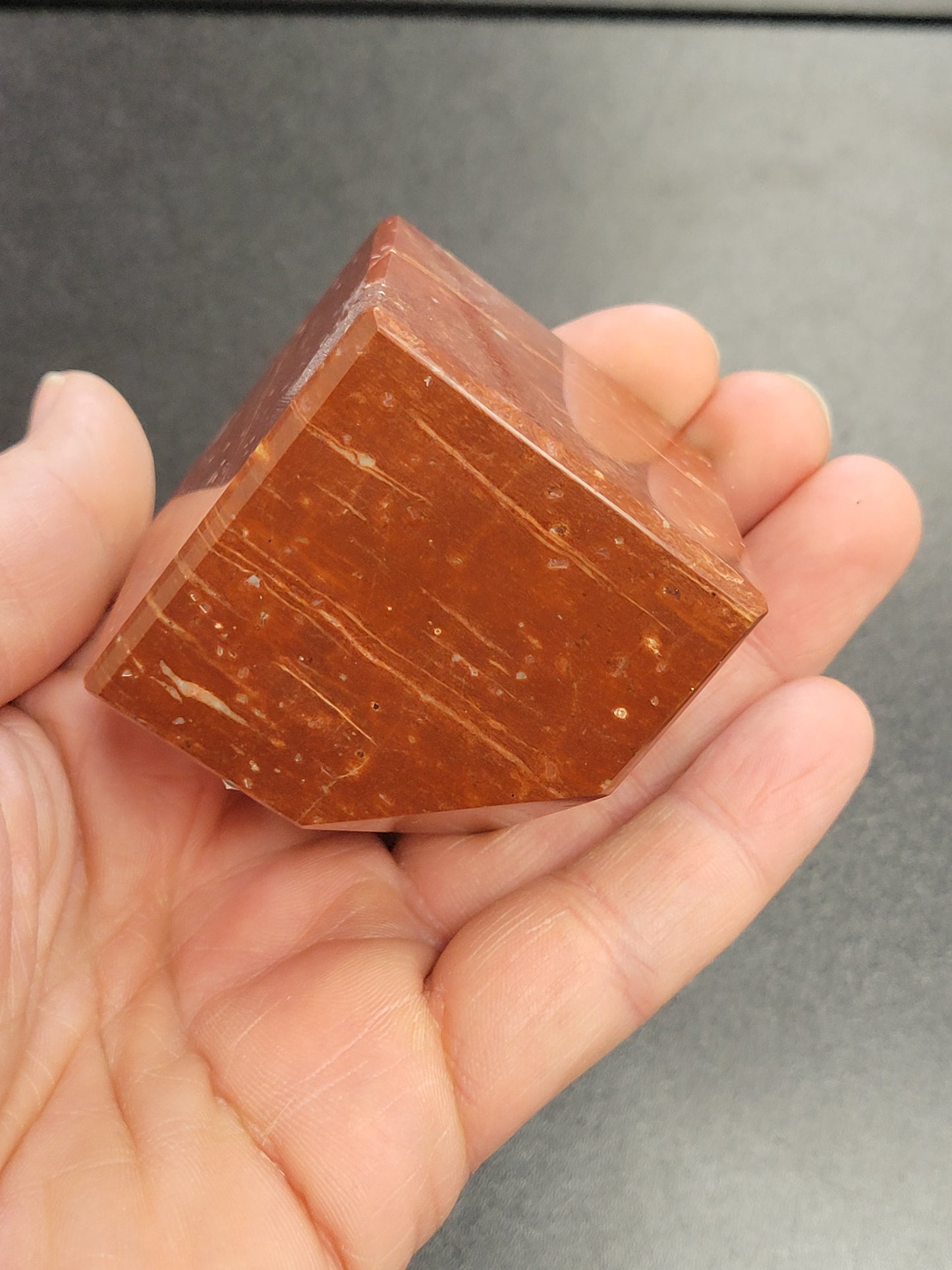 Red Jasper Cube