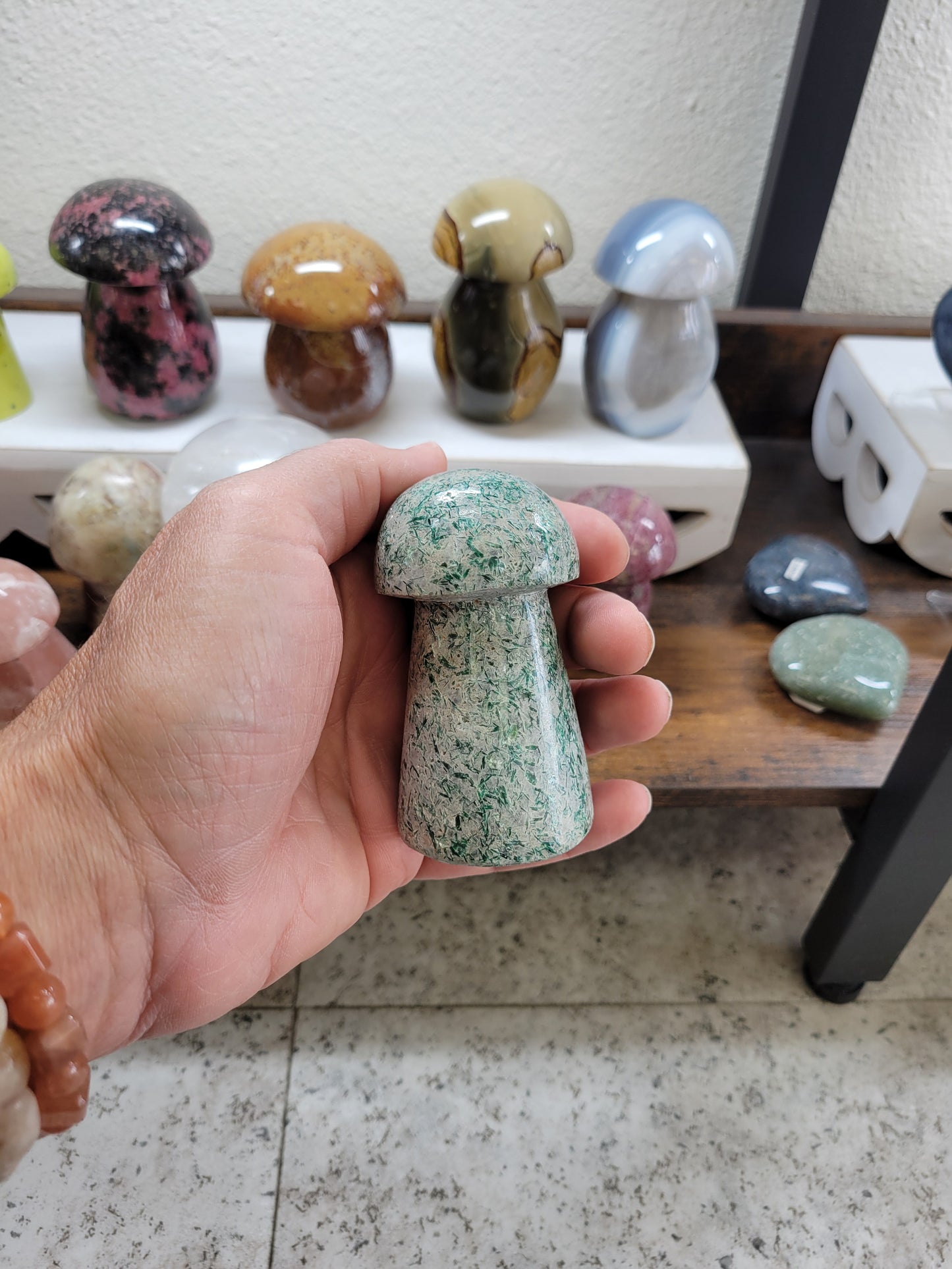 DIOPTASE MUSHROOM