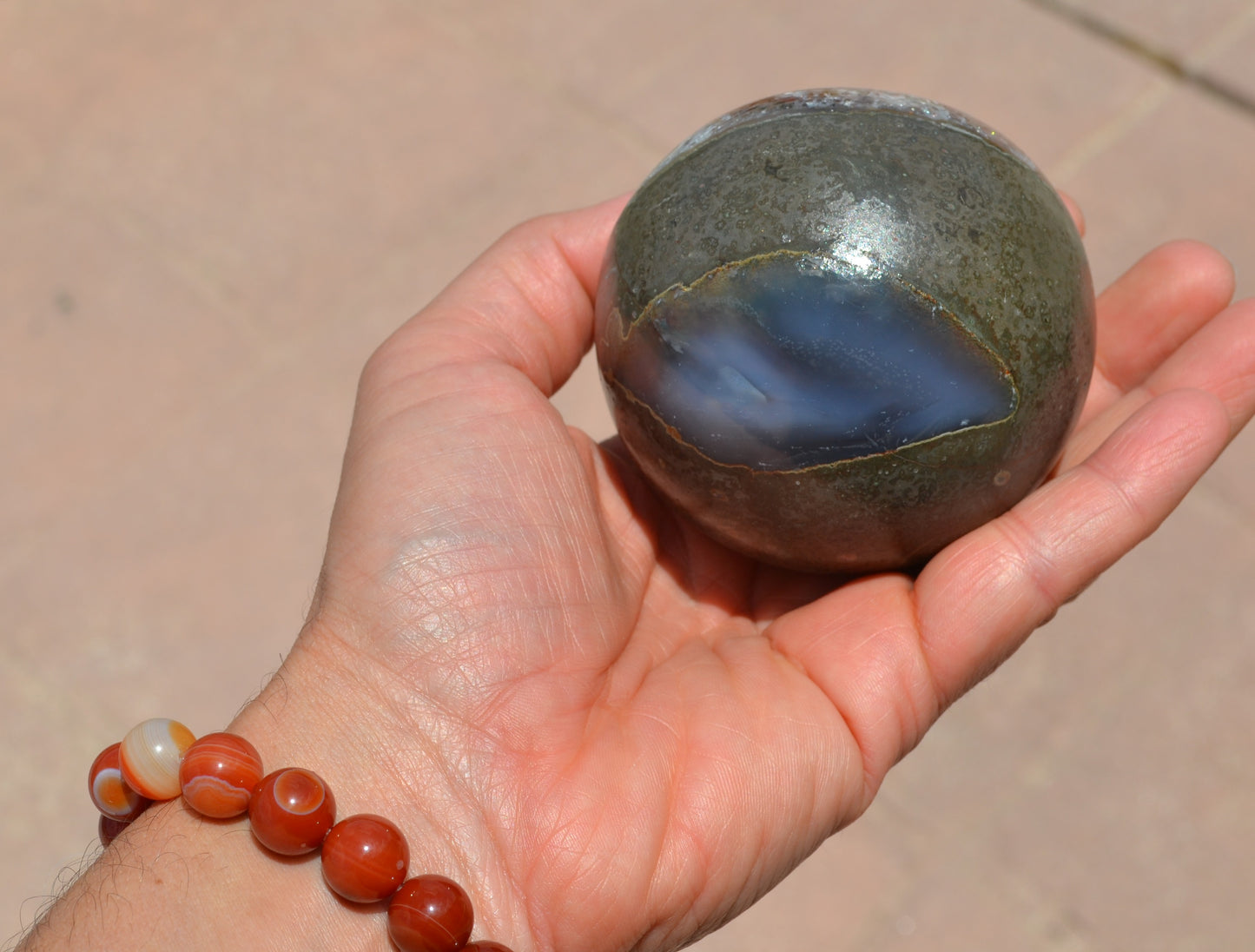 Quartz Geode Sphere