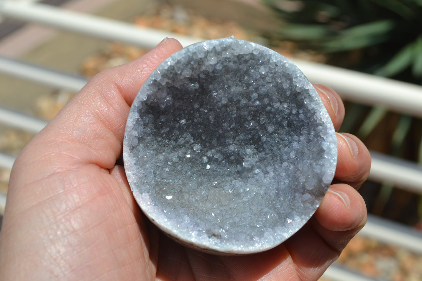 Quartz Geode Sphere