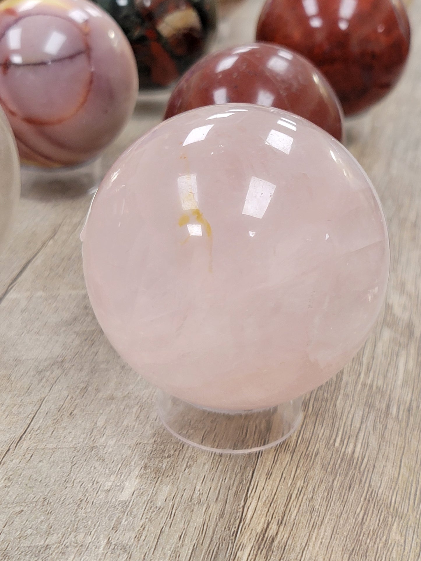 ROSE QUARTZ SPHERE