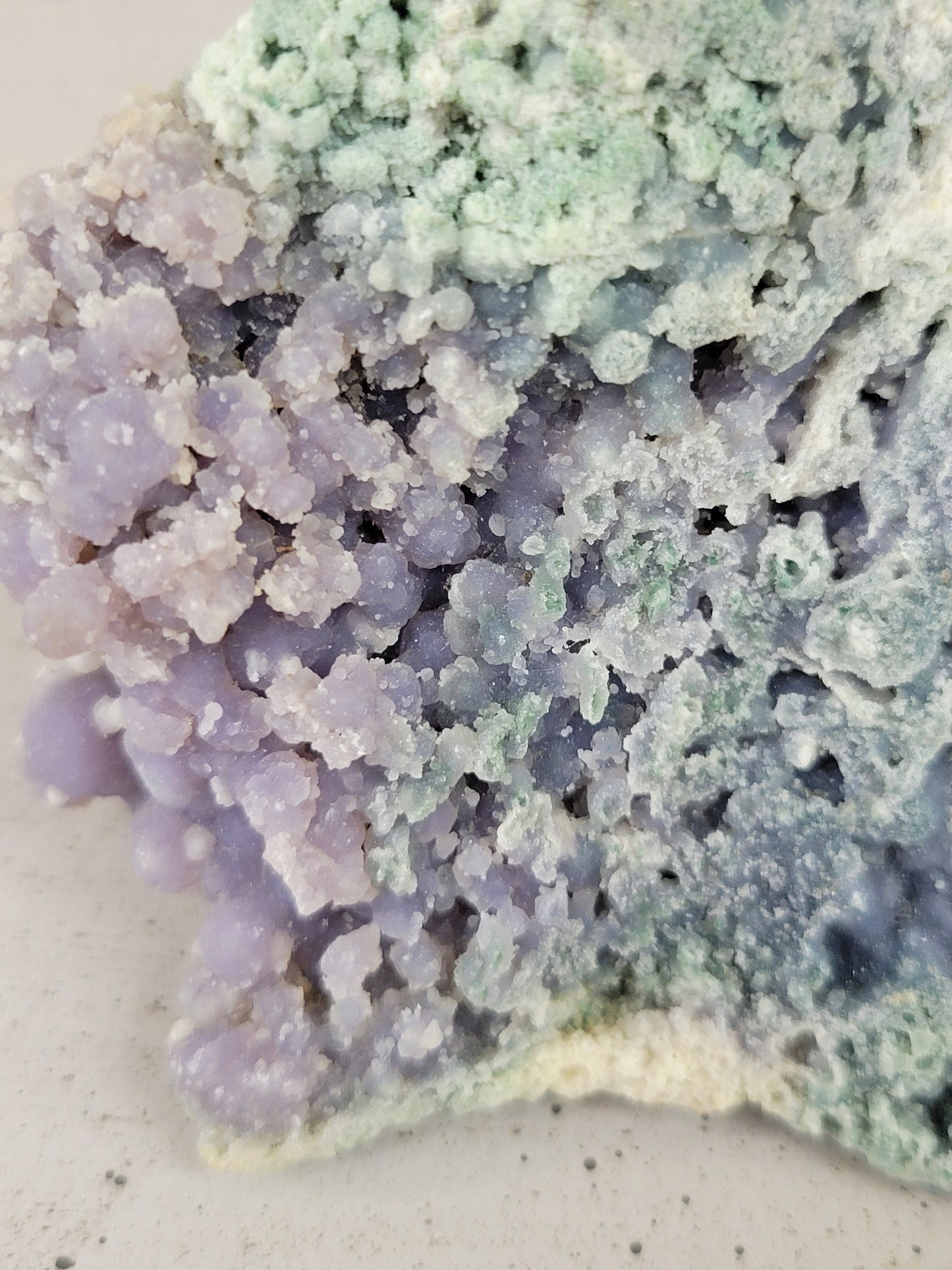 GRAPE AGATE (Botryoidal Purple Chalcedony)