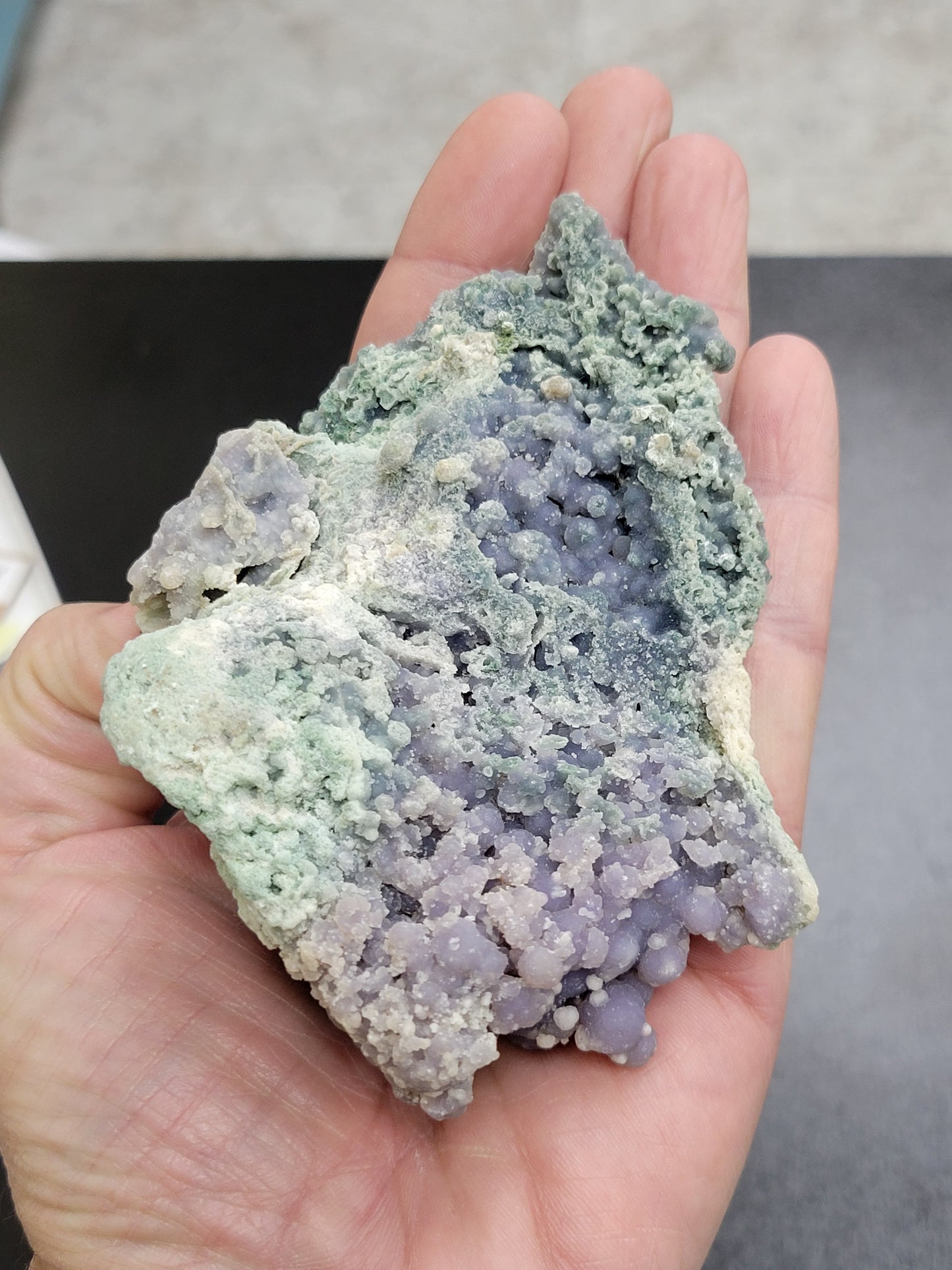 GRAPE AGATE (Botryoidal Purple Chalcedony)