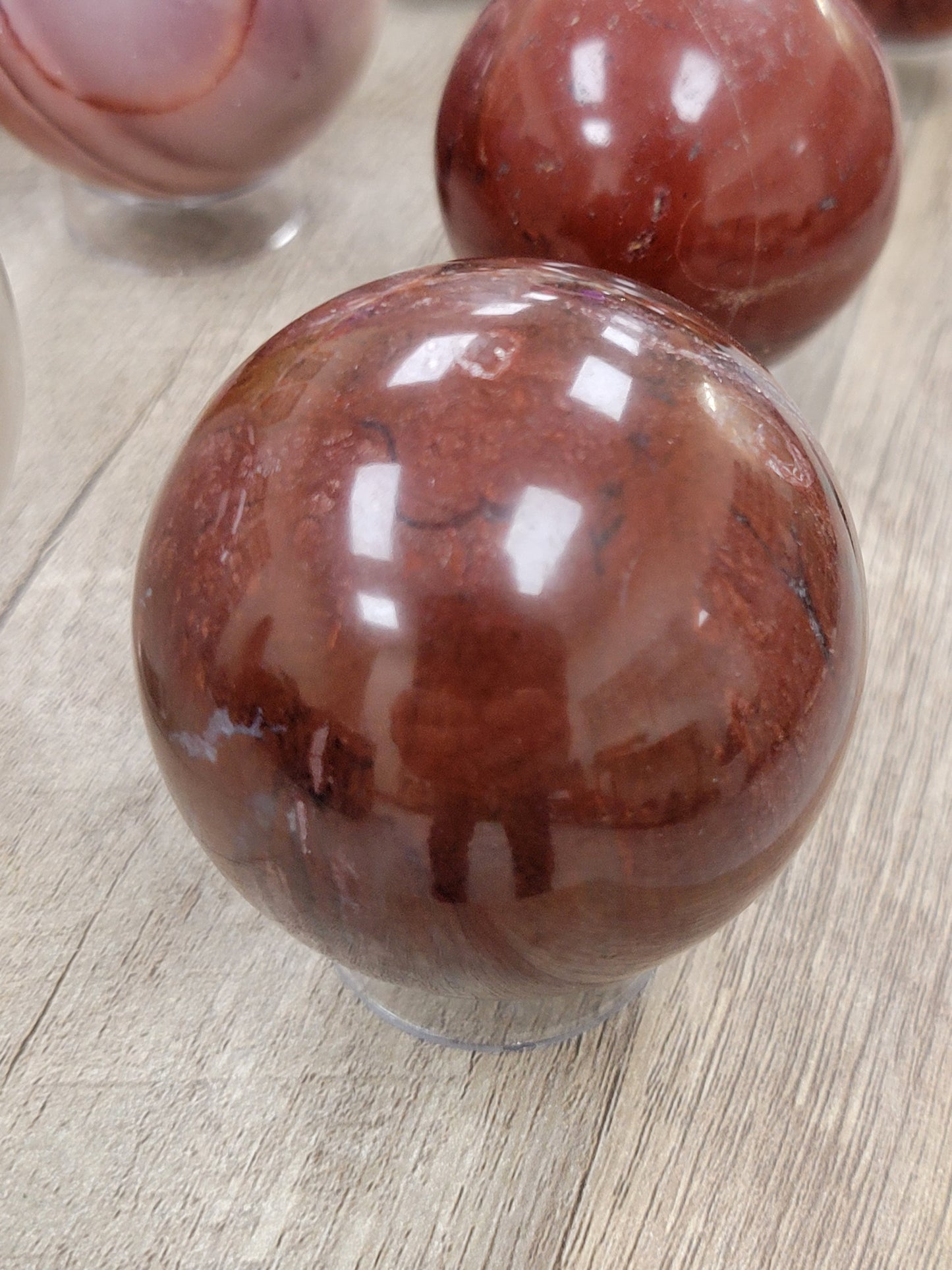 PETRIFIED WOOD SPHERE