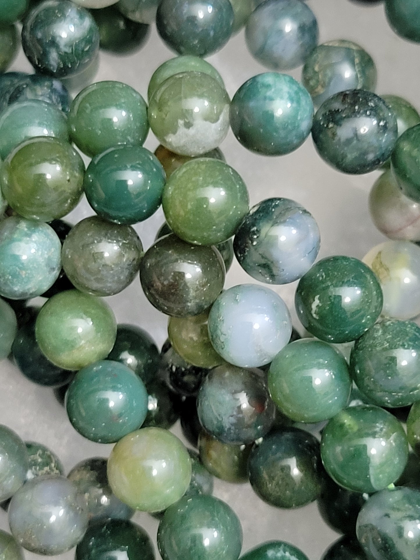 Moss Agate Bracelet