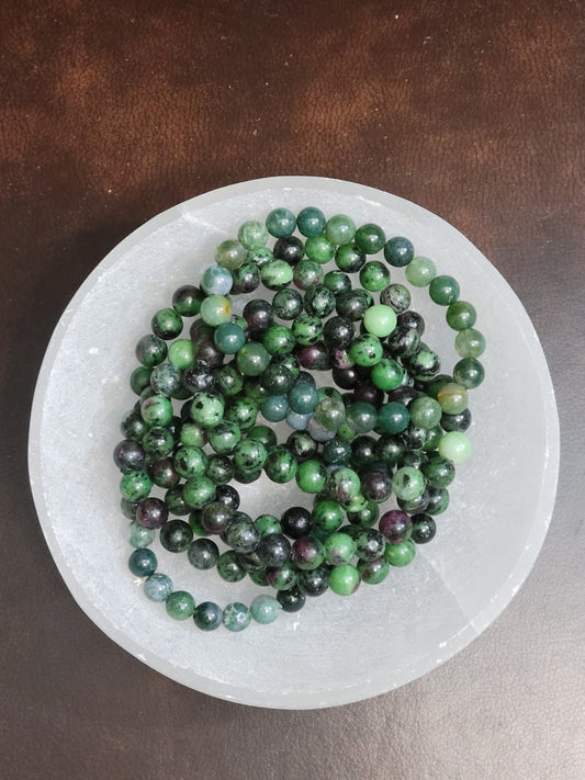 Ruby Zoisite Bracelet