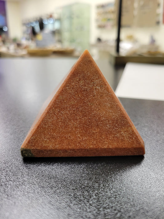 Red Adventurine Pyramid