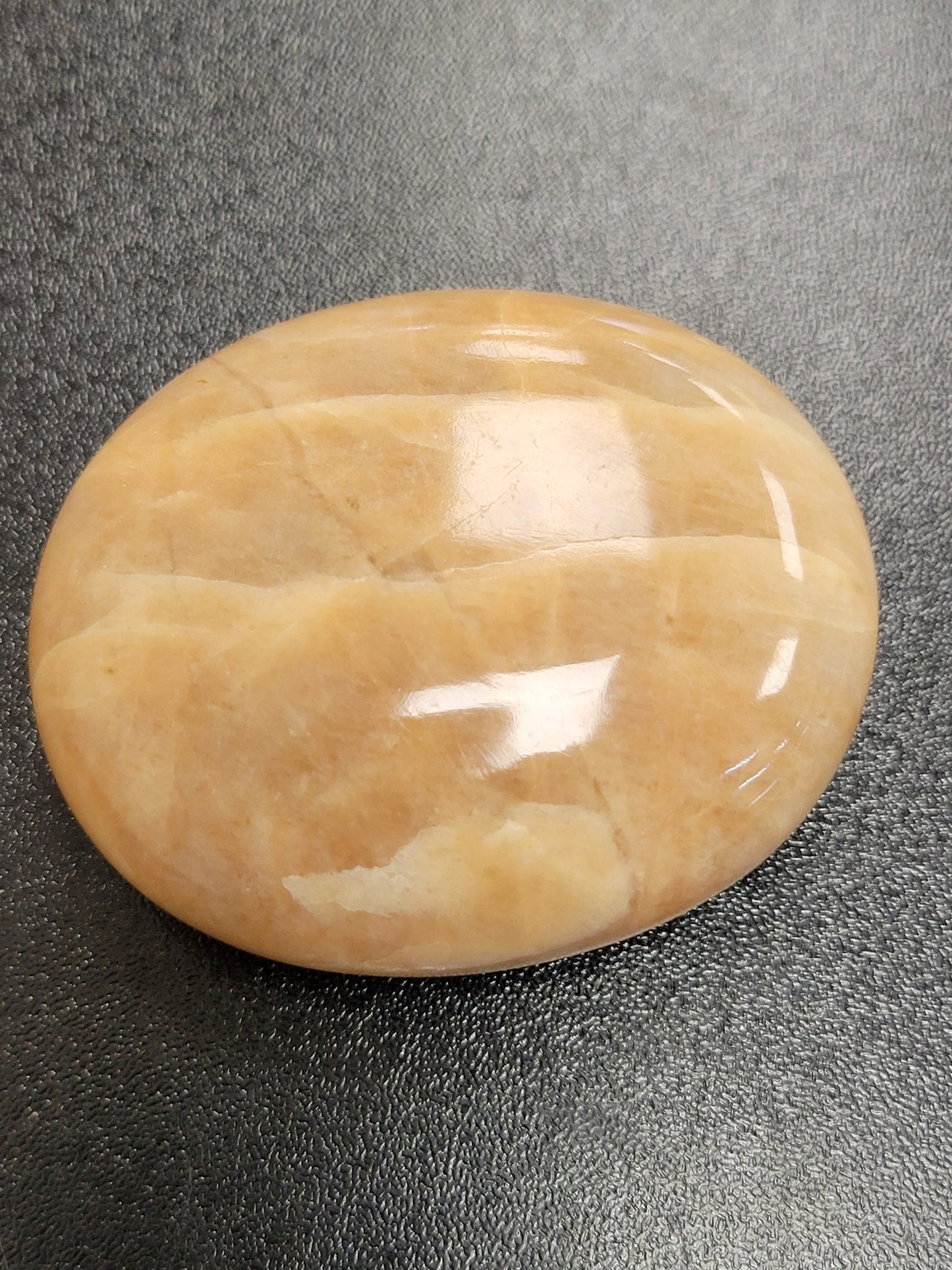 Palm Stone Peach Moonstone