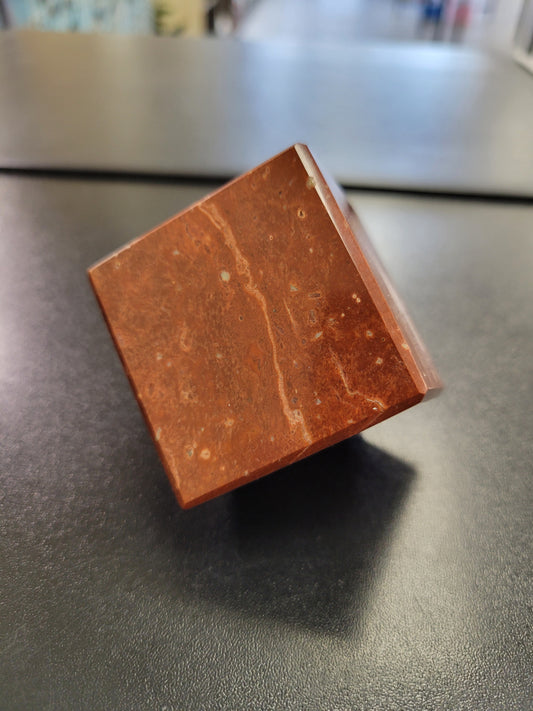 Red Jasper Cube