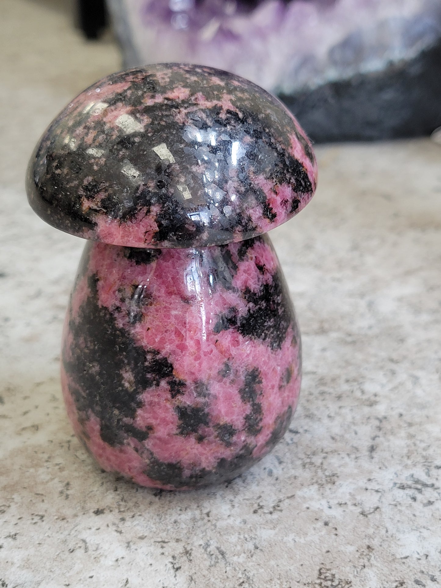 RHODONITE MUSHROOM