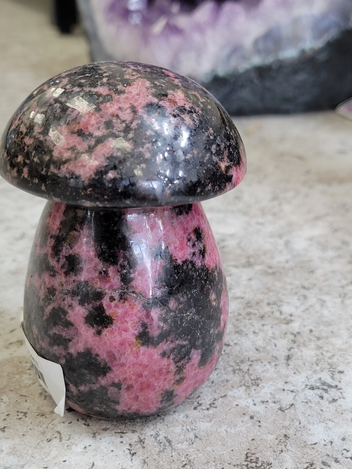 RHODONITE MUSHROOM