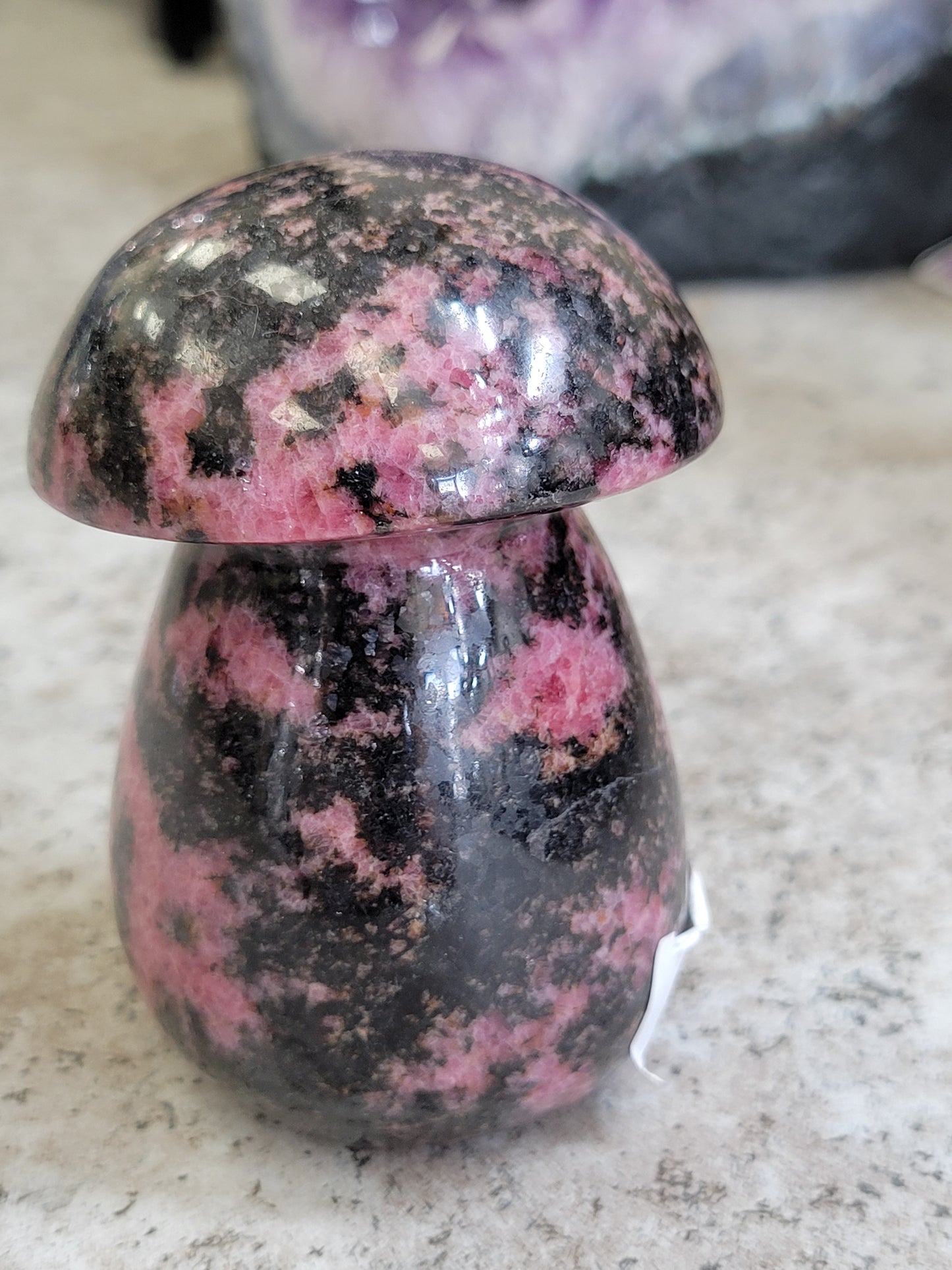 RHODONITE MUSHROOM