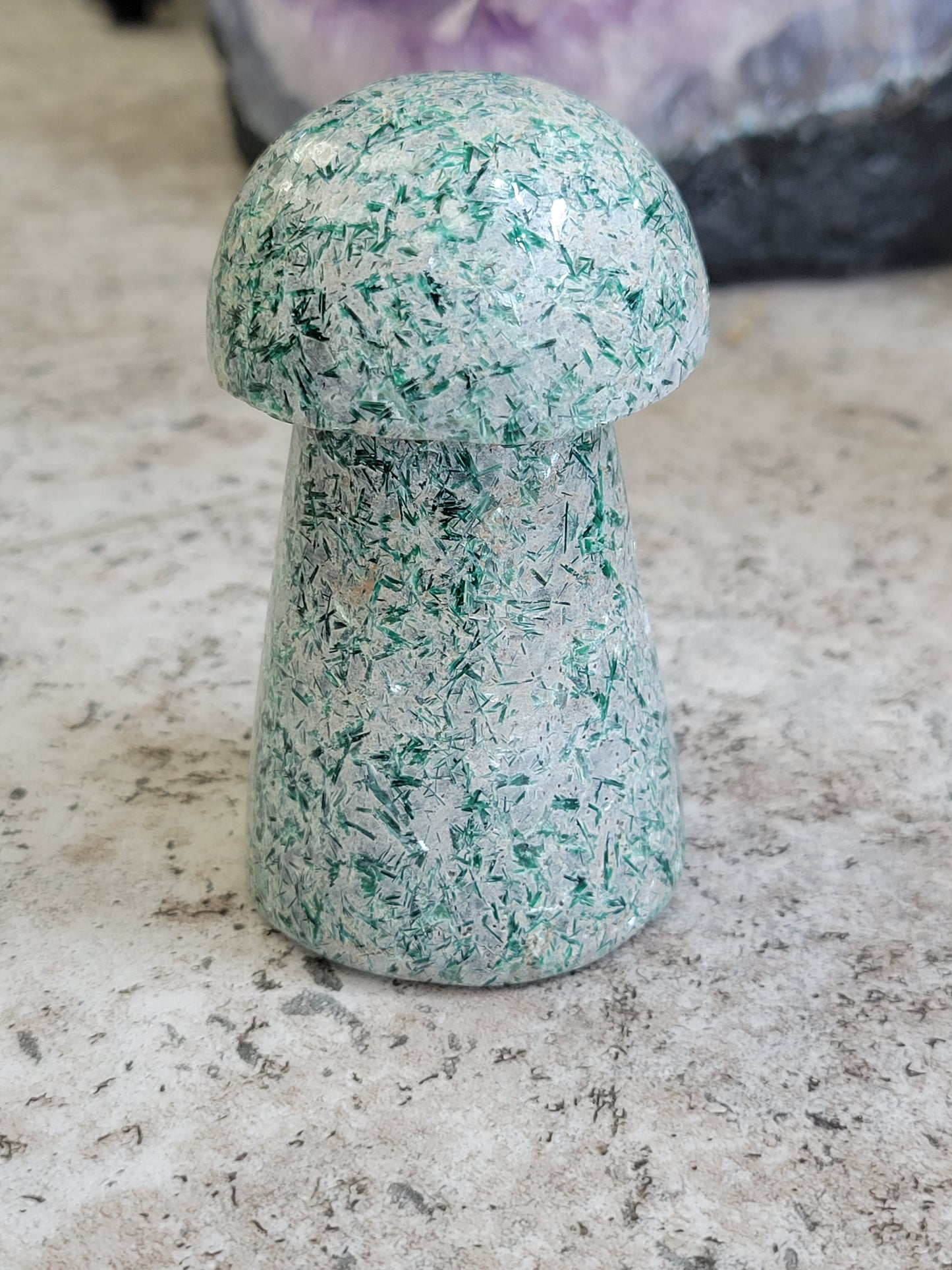 DIOPTASE MUSHROOM