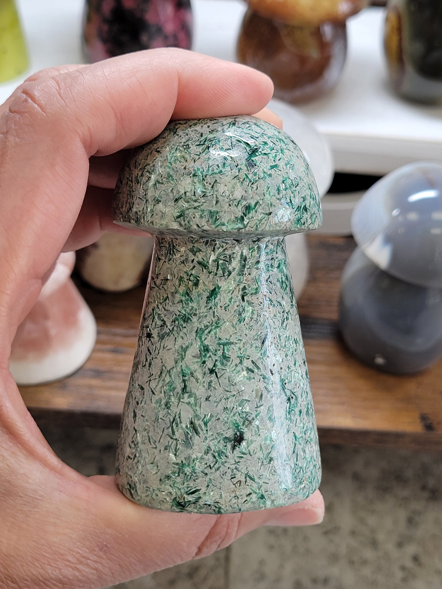 DIOPTASE MUSHROOM