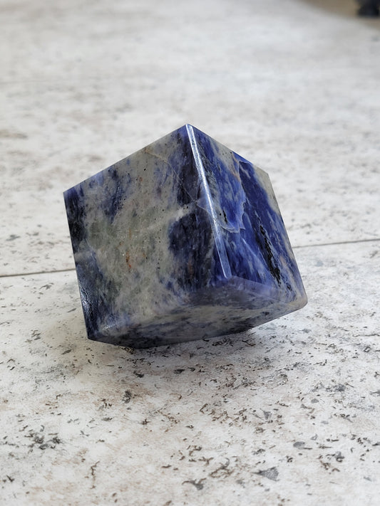 Sodalite Cube
