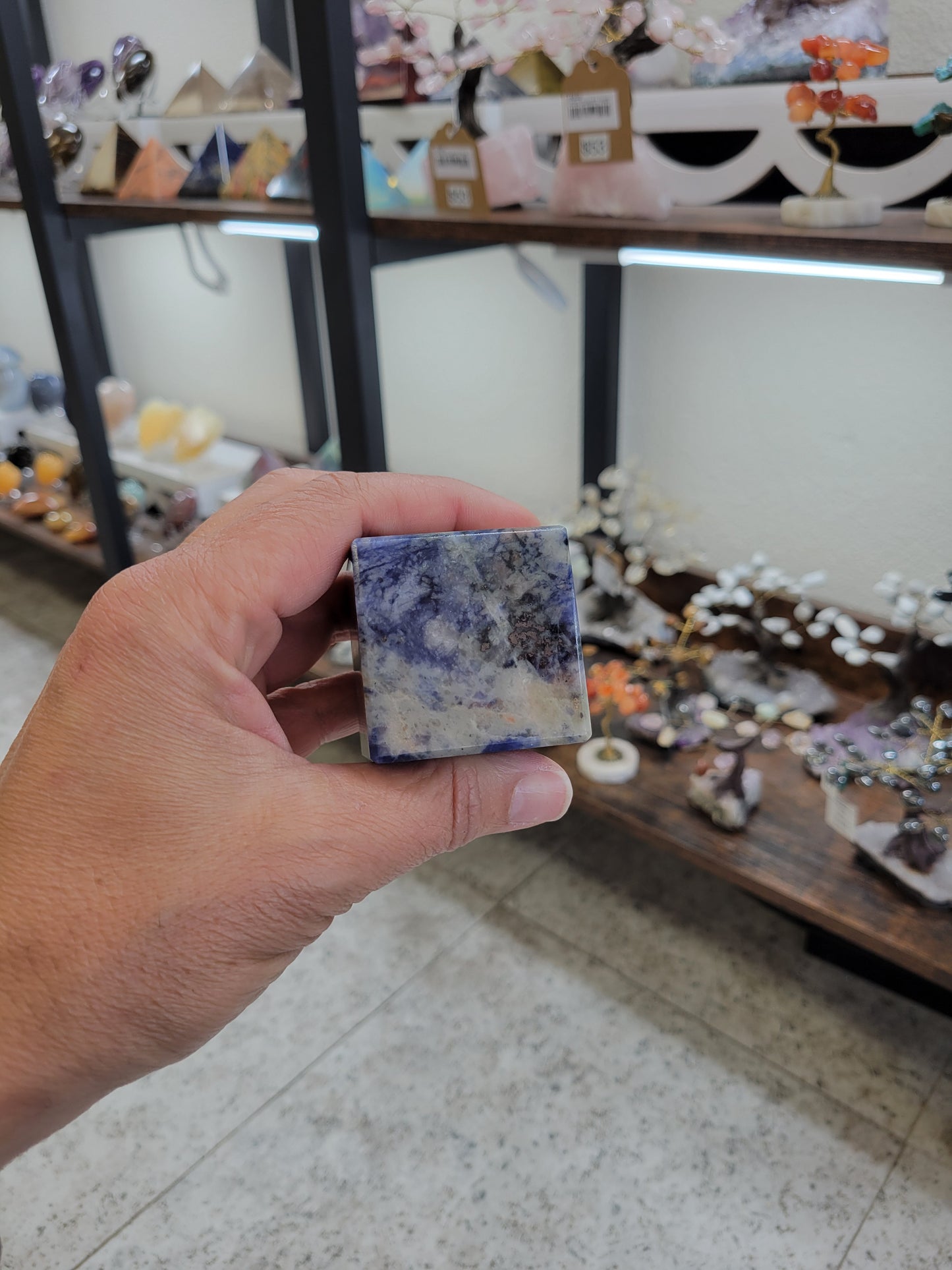 Sodalite Cube