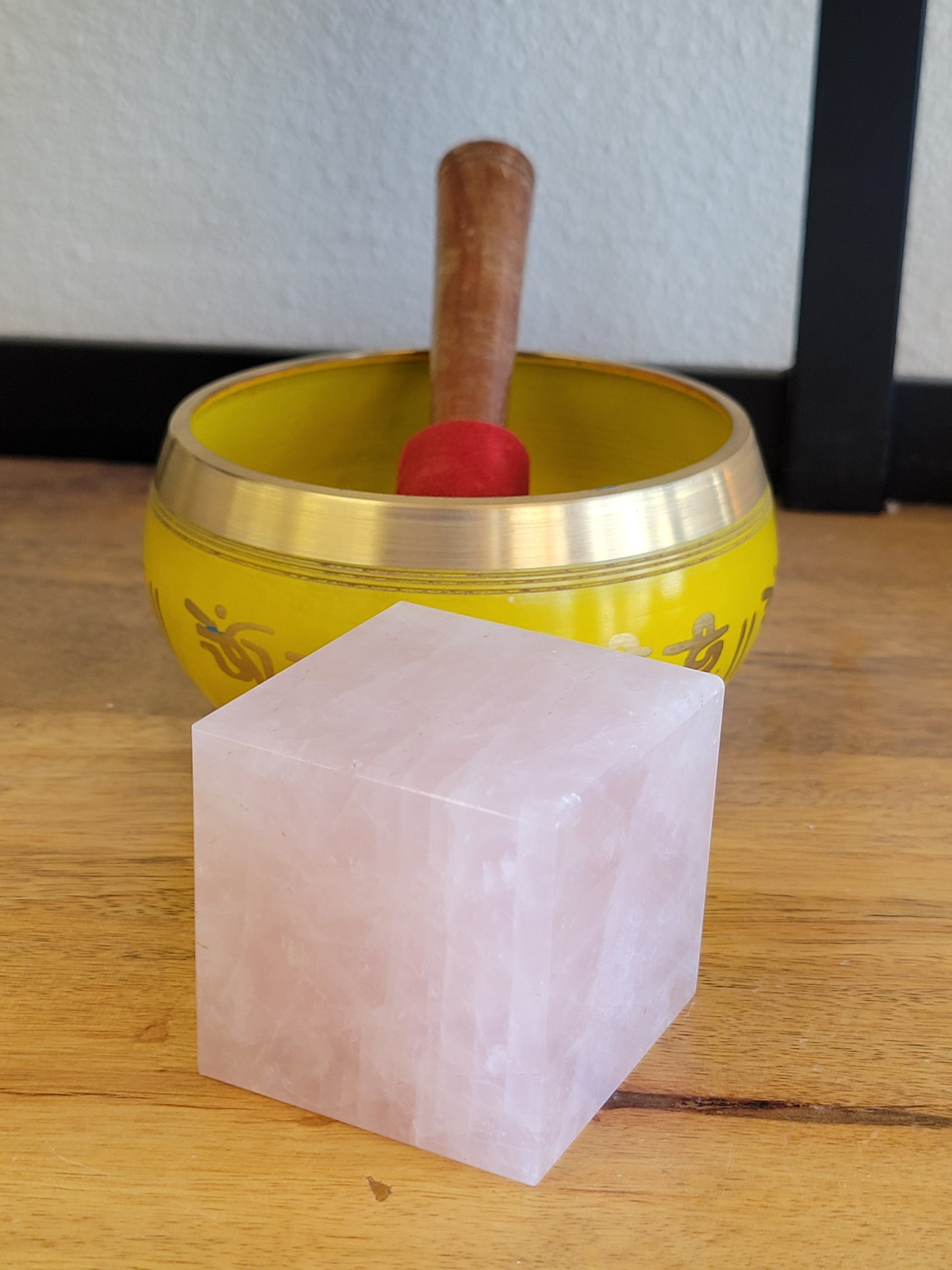 Rose Quartz Cube