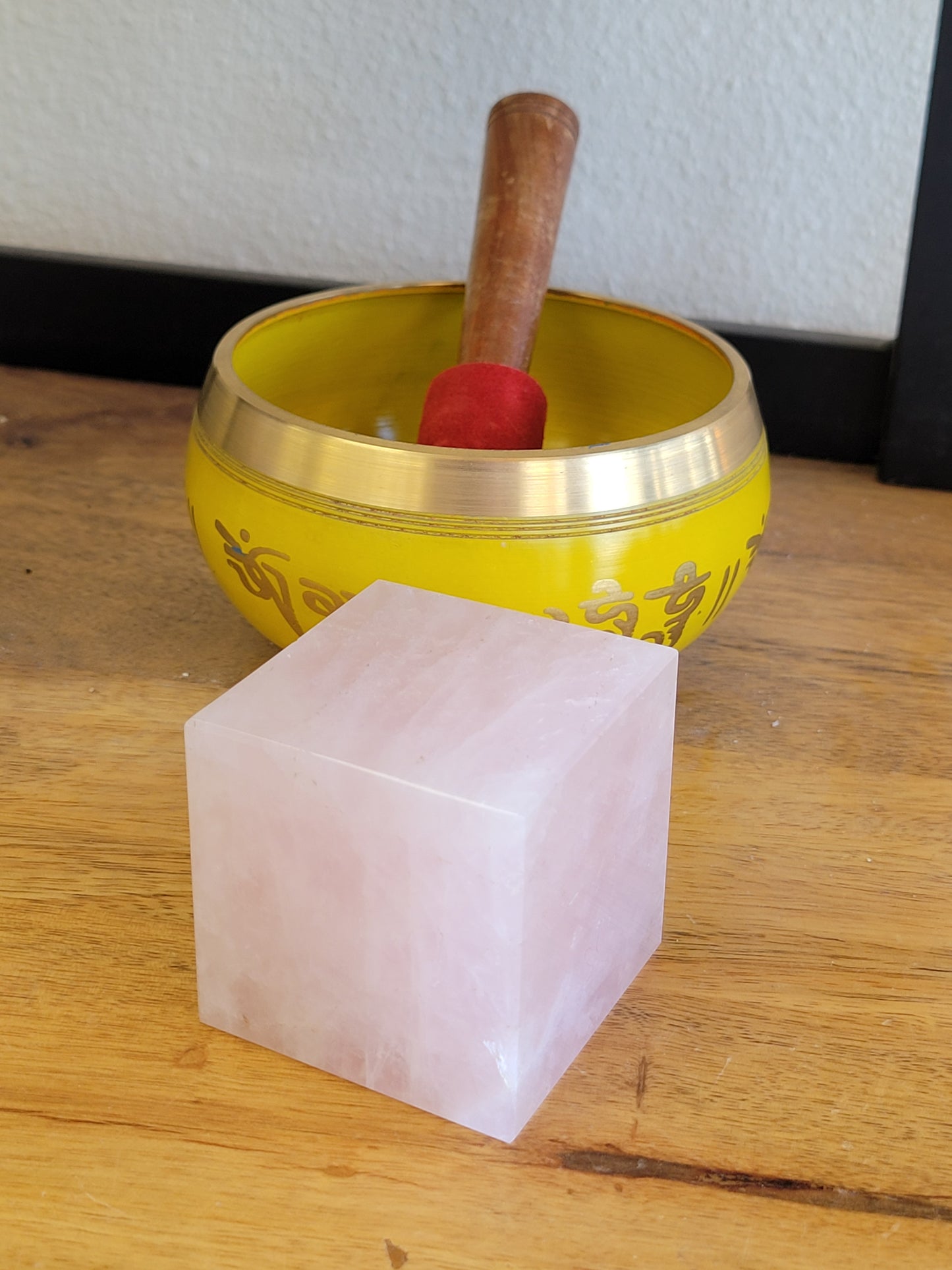 Rose Quartz Cube