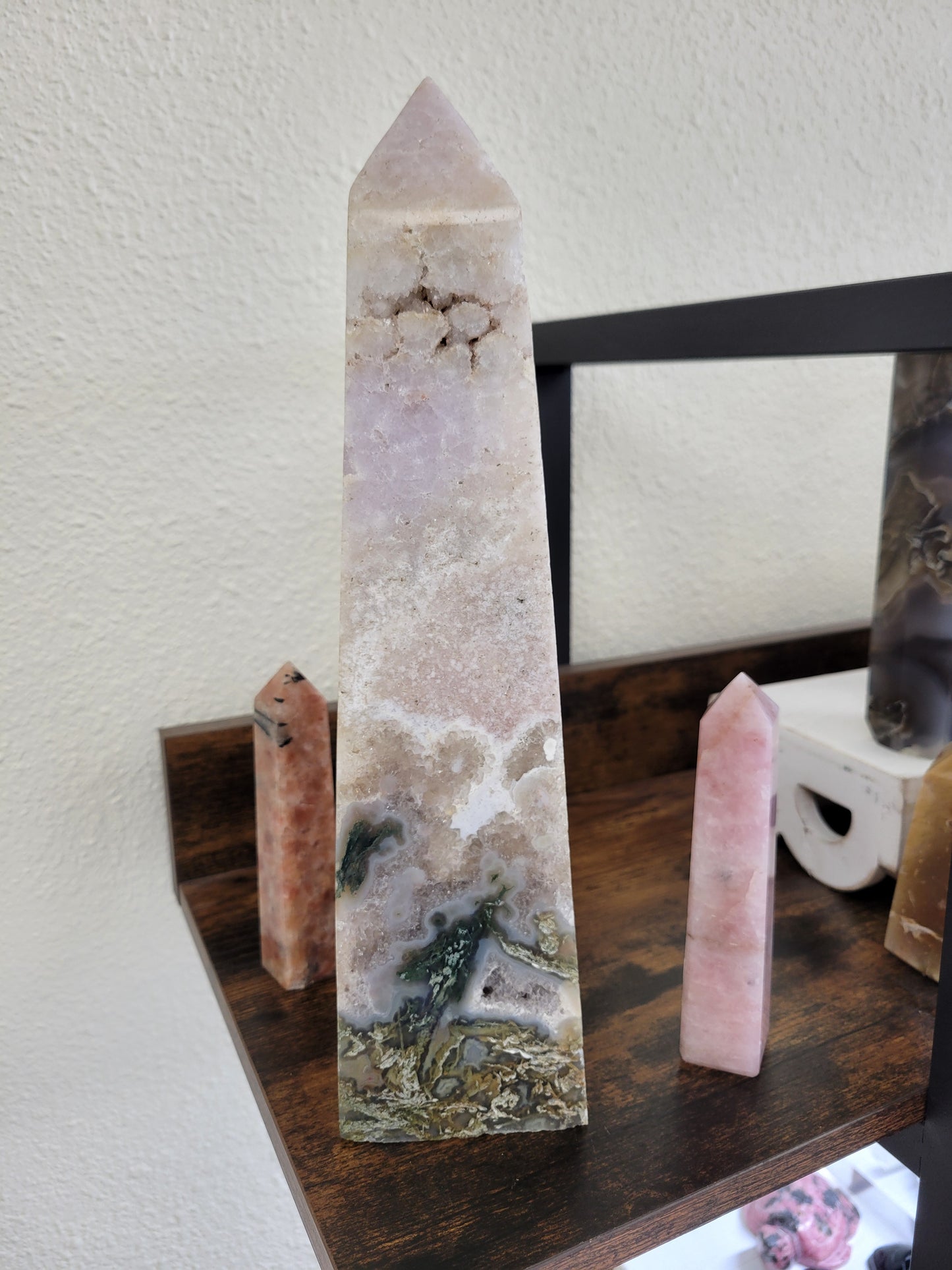 Pink Amethyst Obelisk