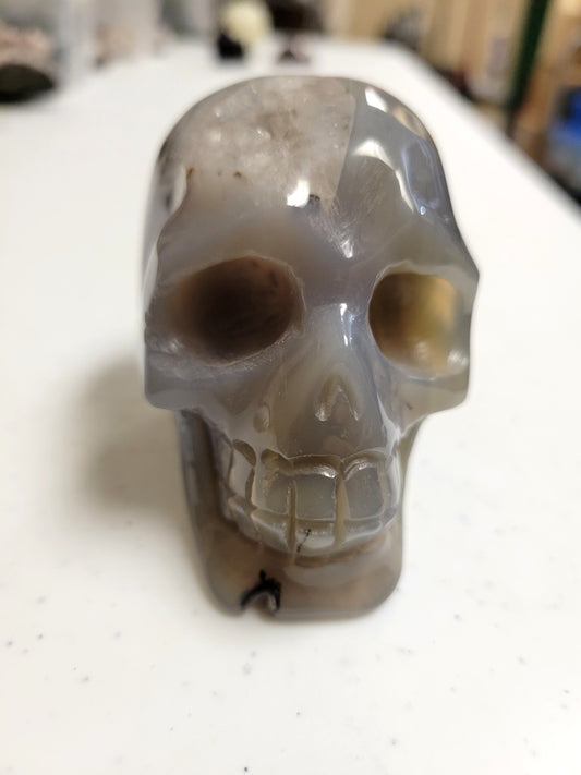 Agate Skull