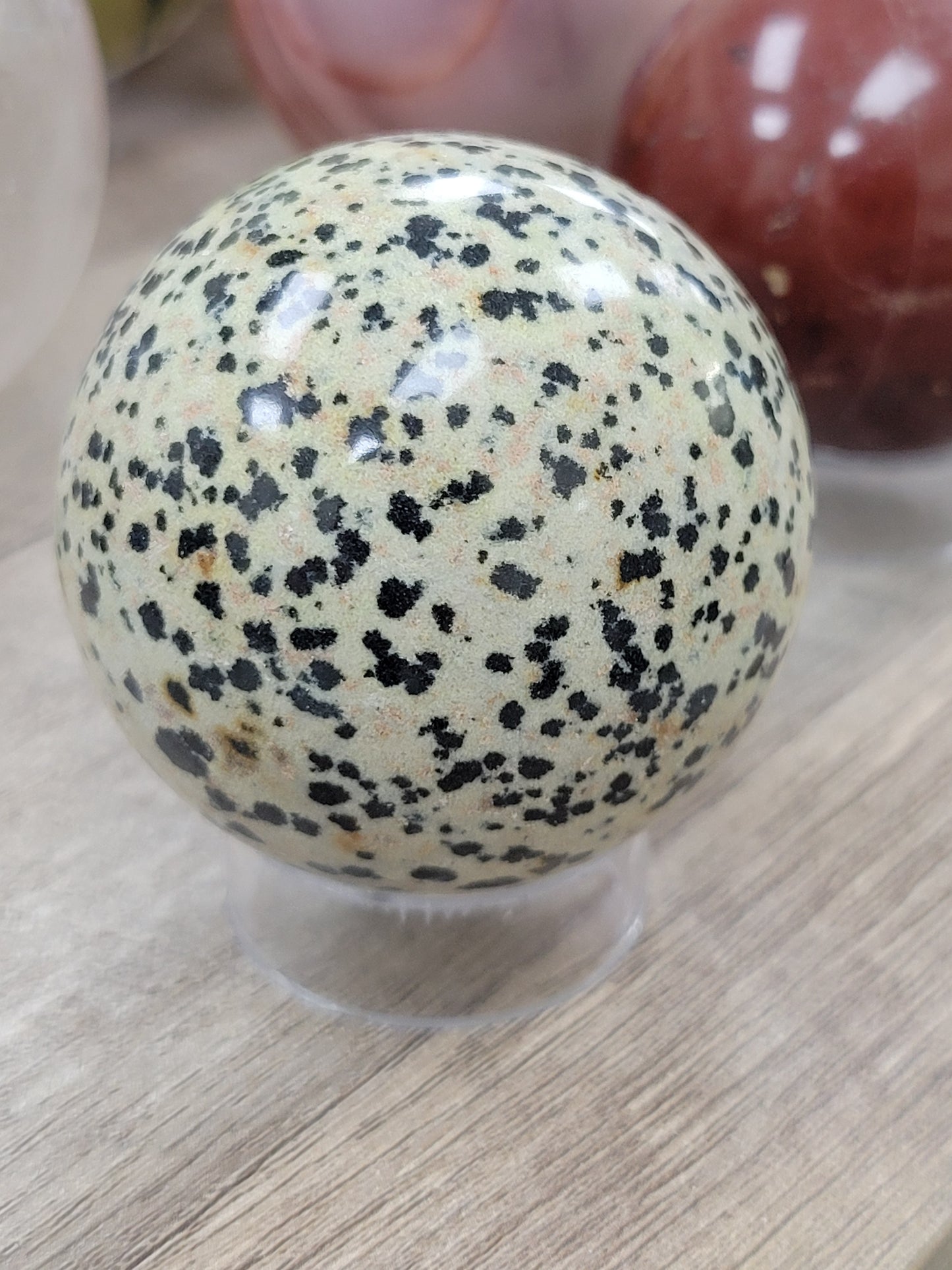 DALMATION JASPER SPHERE