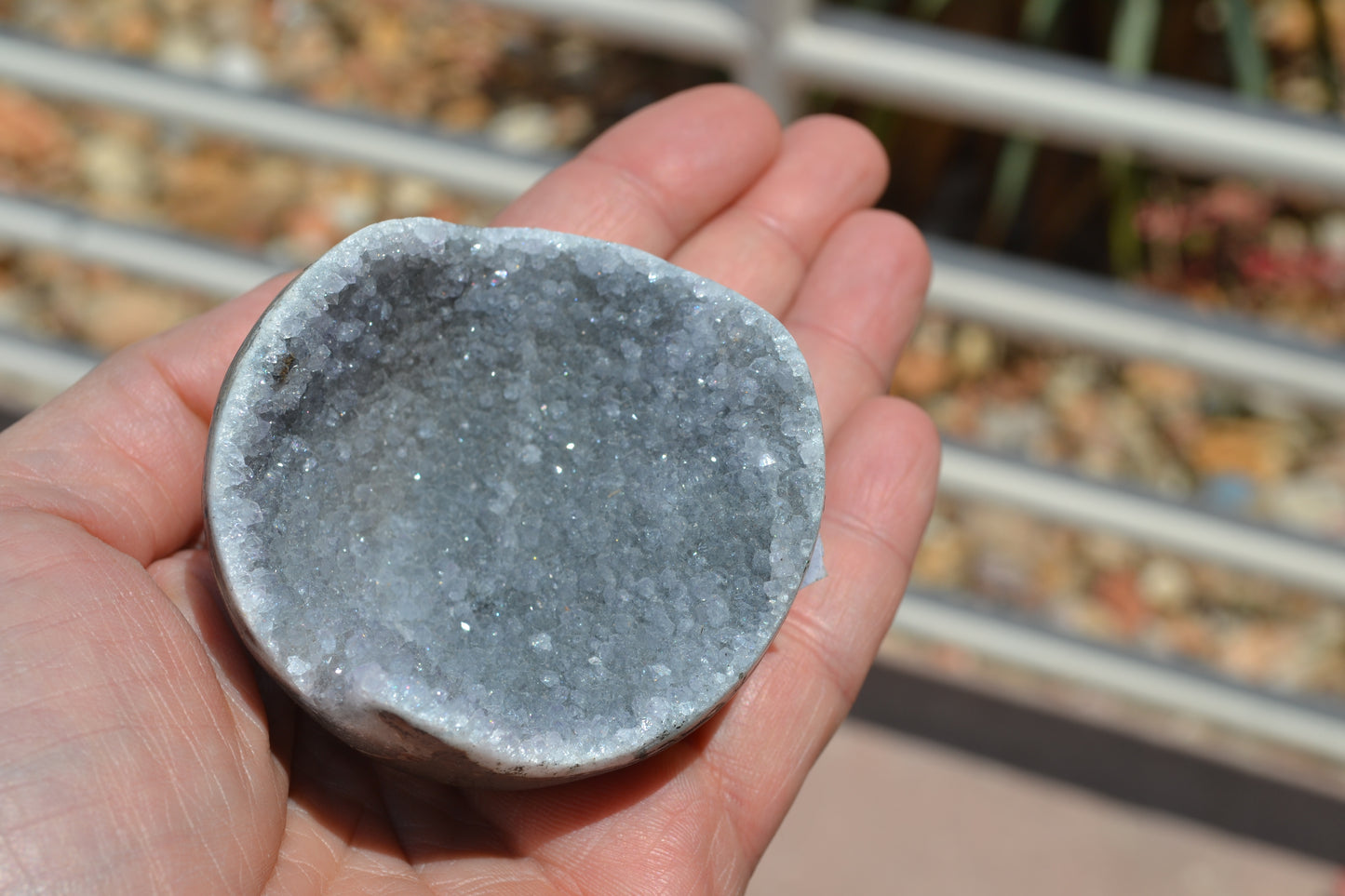 Quartz Geode Sphere