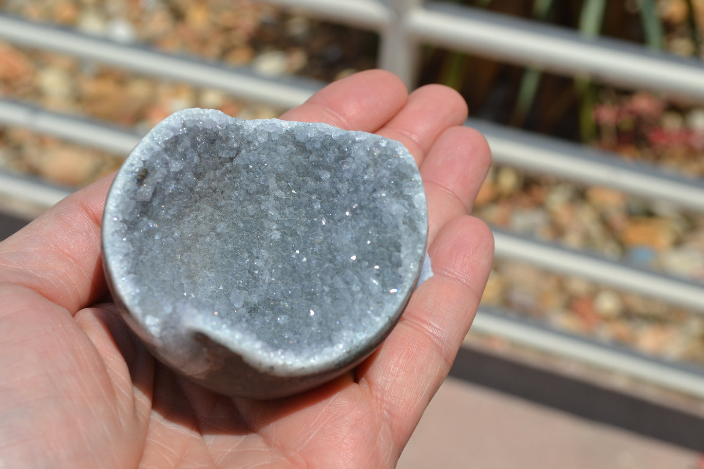 Quartz Geode Sphere