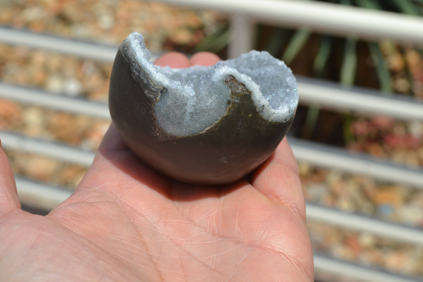 Quartz Geode Sphere