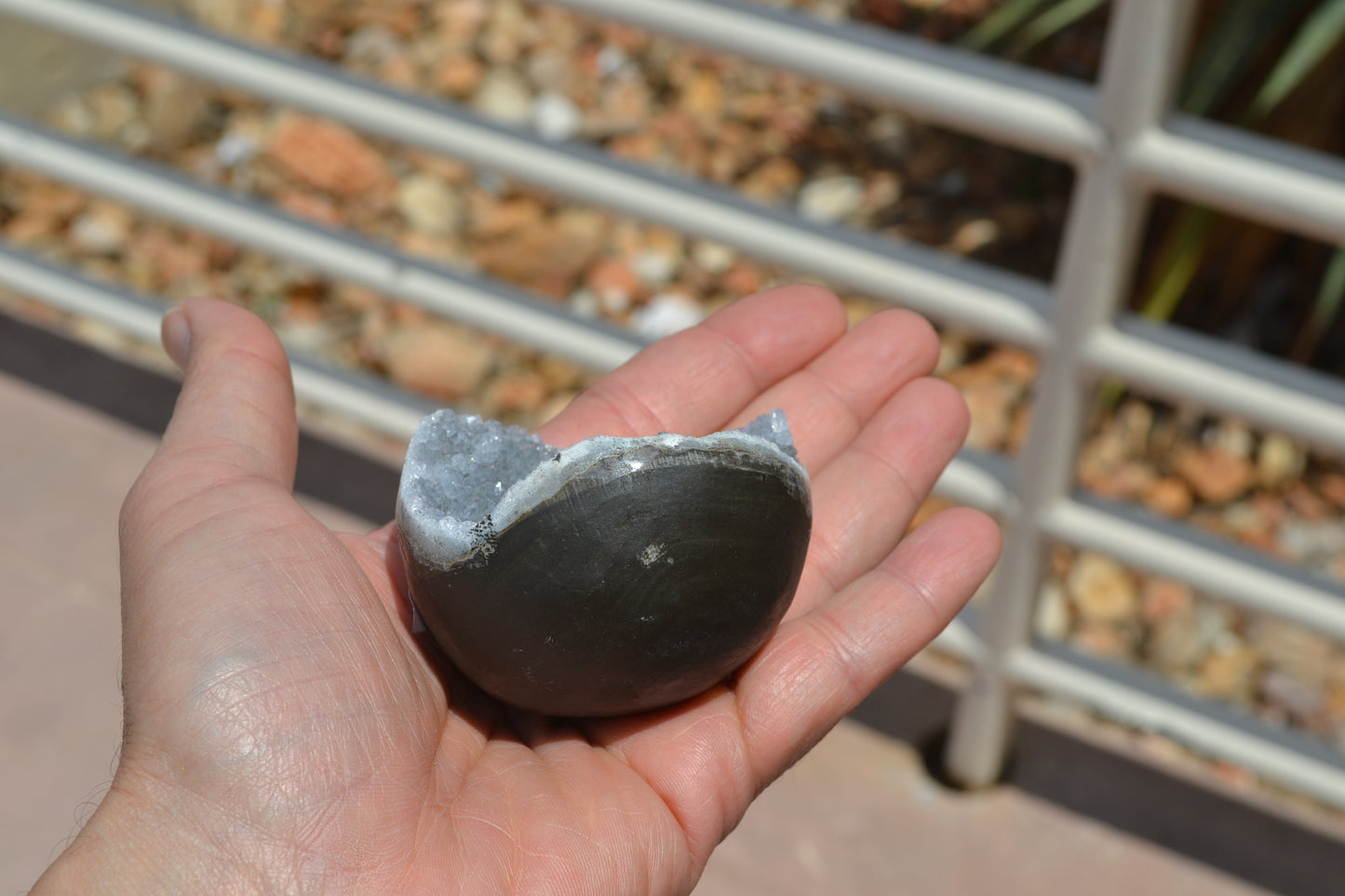 Quartz Geode Sphere