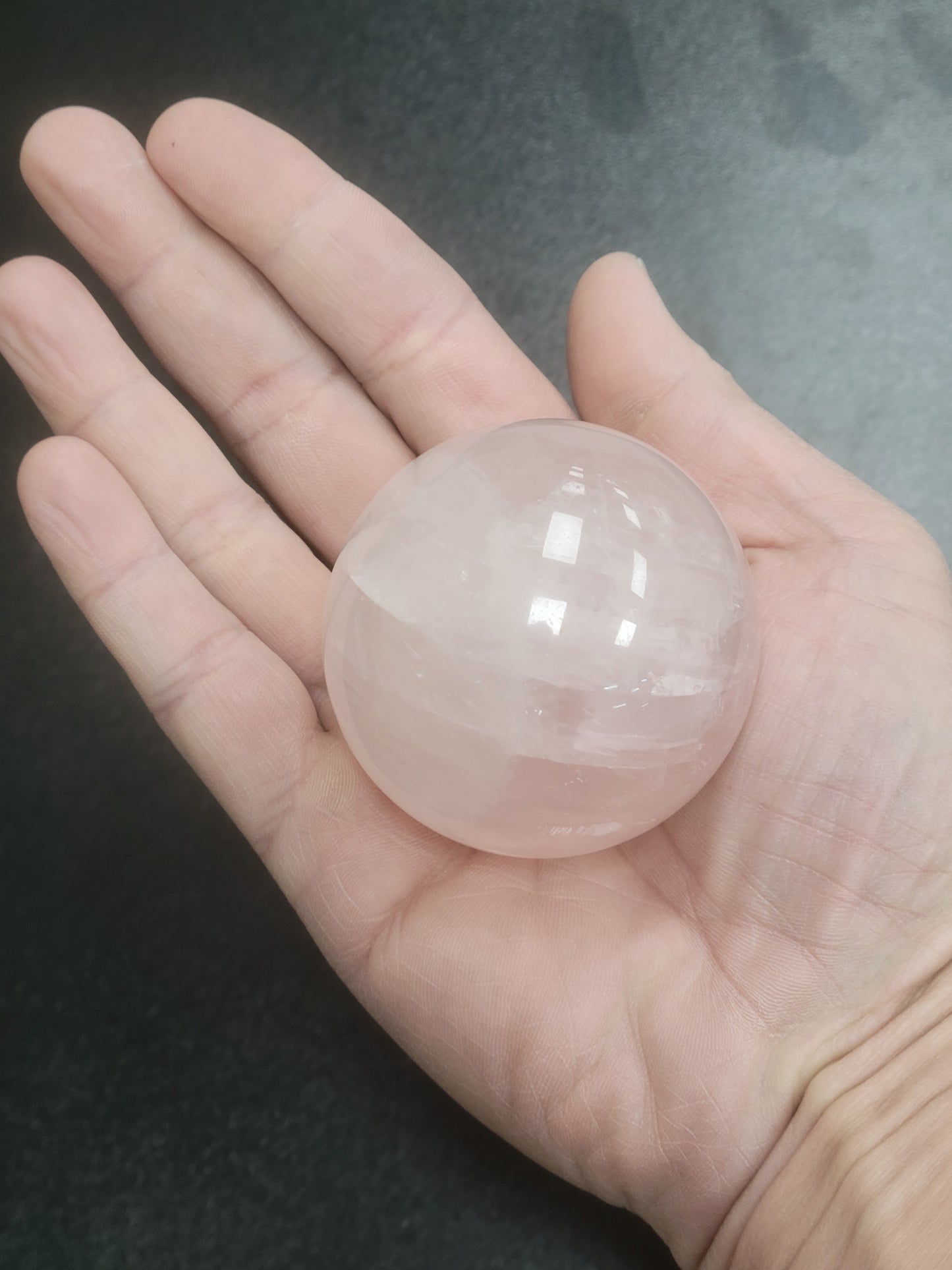 ROSE QUARTZ SPHERE