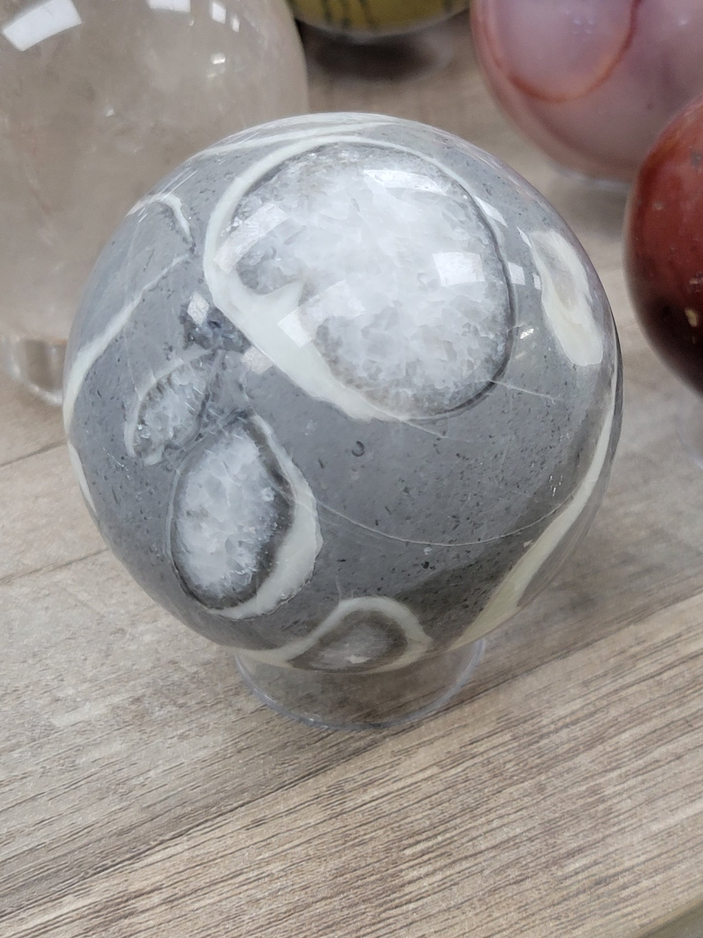 Thousand Eye Jasper Sphere