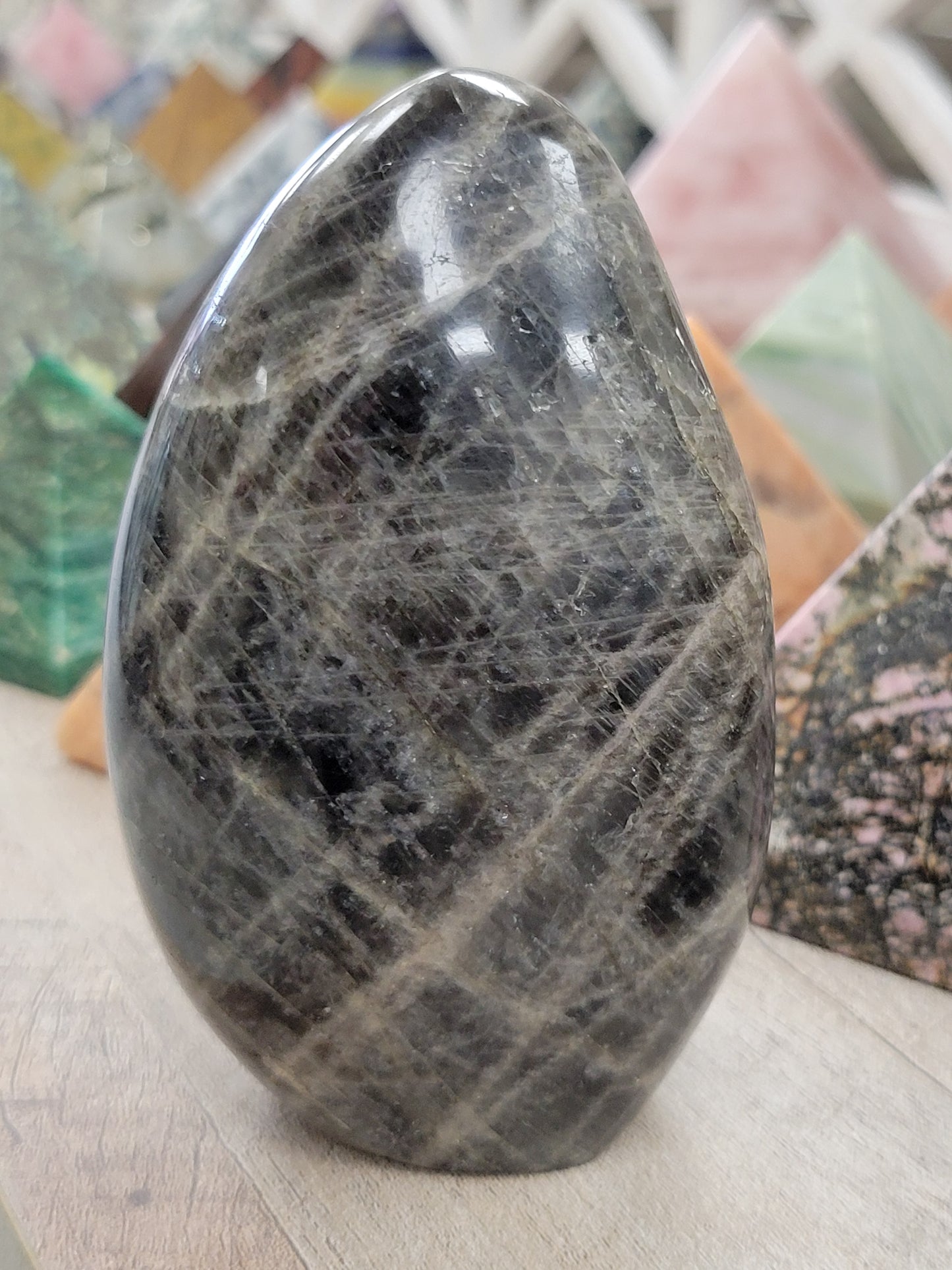 BLACK MOONSTONE FREEFORM