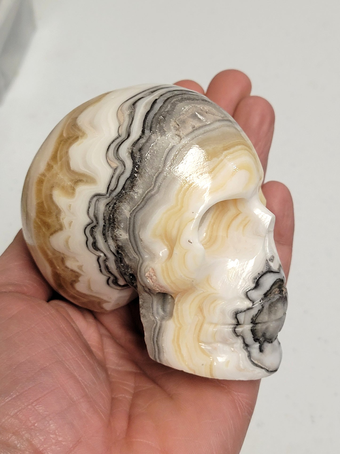 CALCITE SKULL
