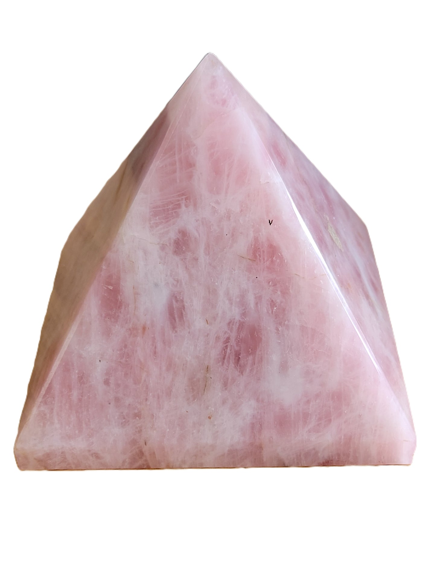 Large Rose Quartz Pyramid