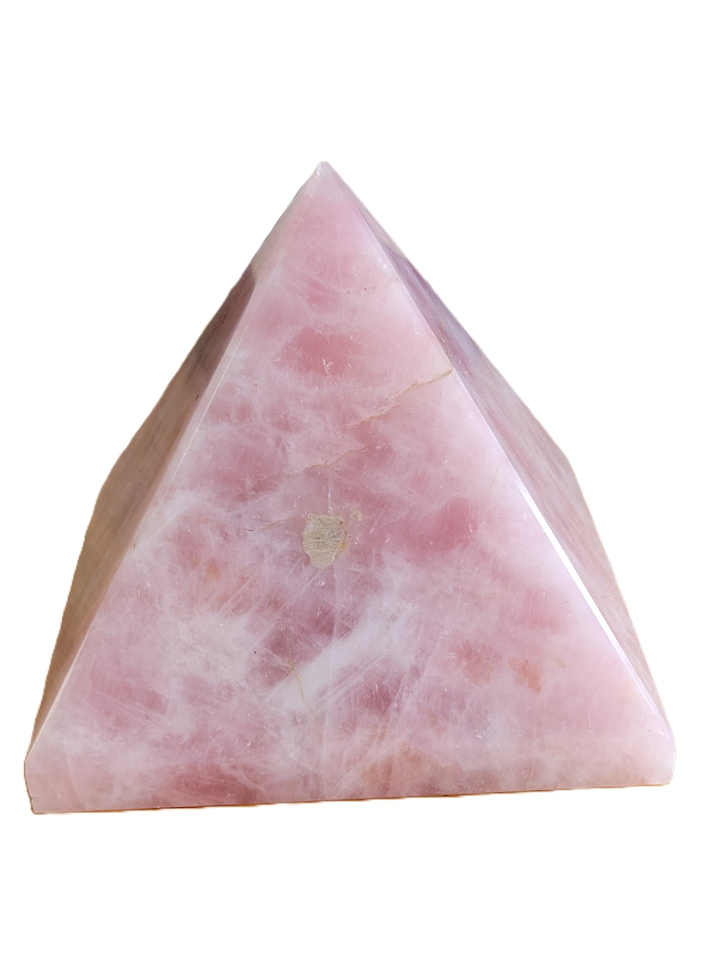 Large Rose Quartz Pyramid