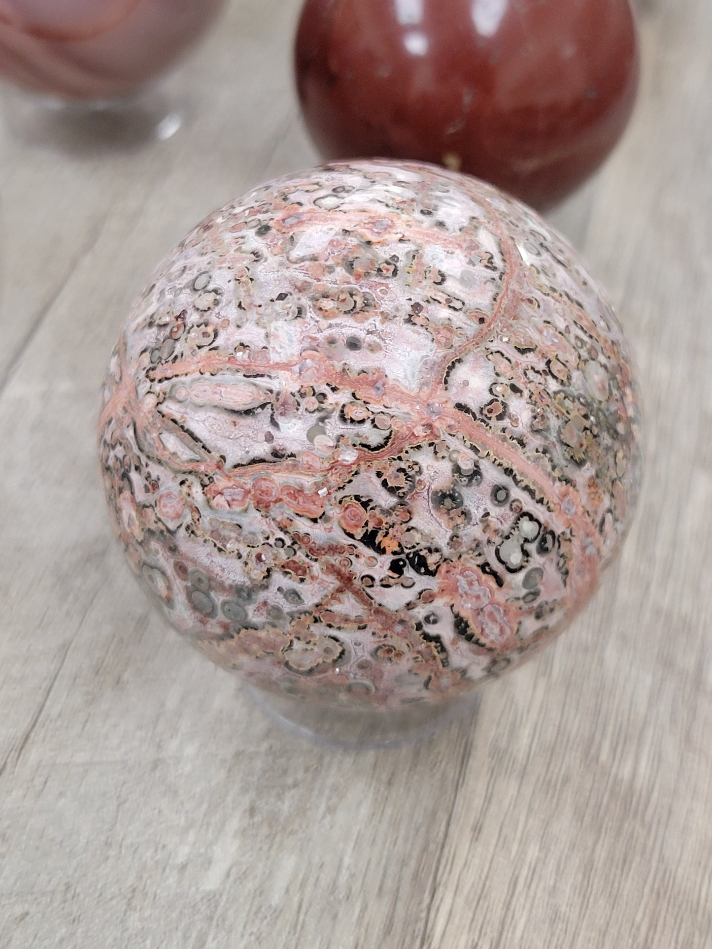 LEOPARD JASPER SPHERE