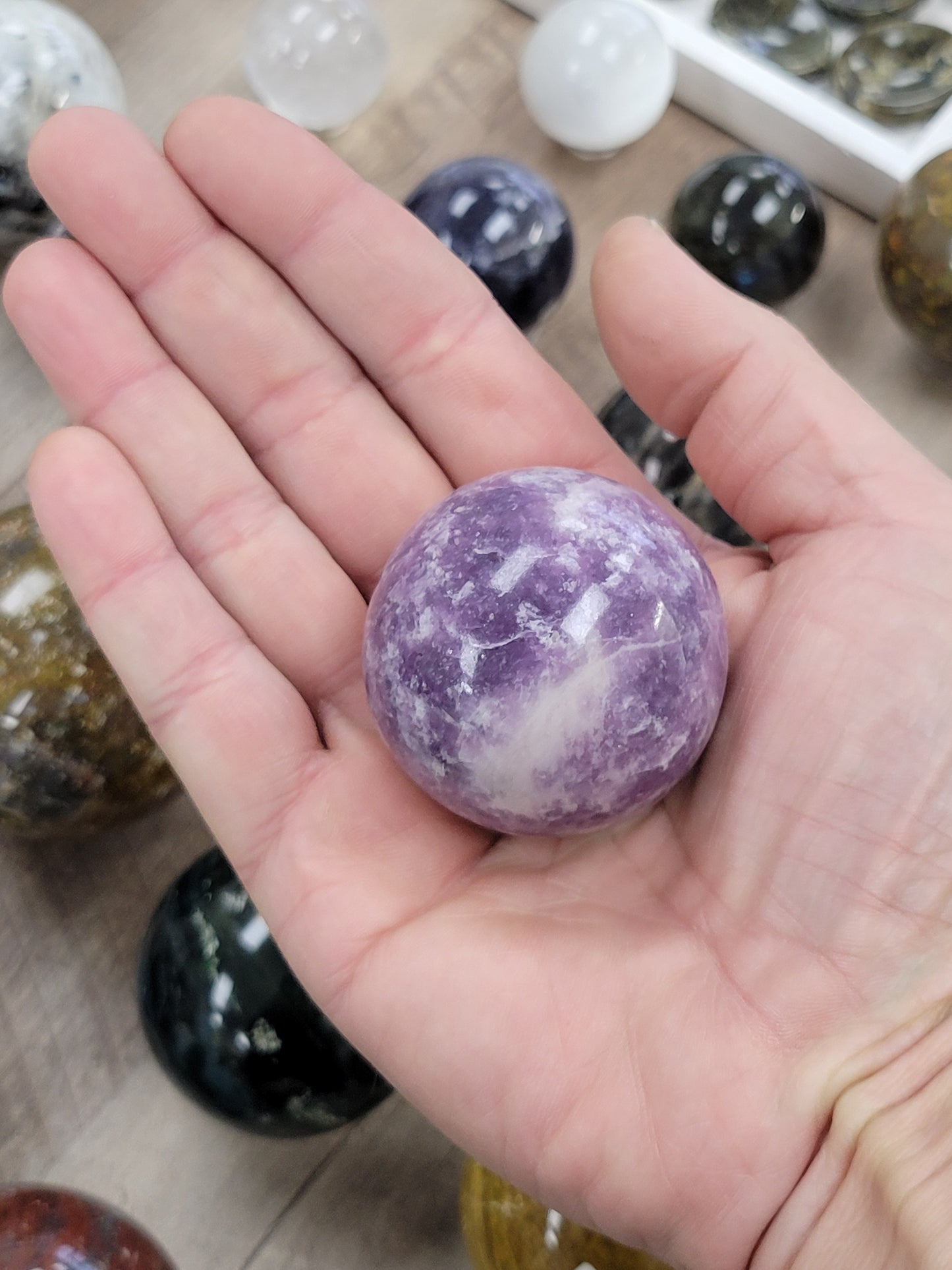 LEPIDOLITE SPHERE