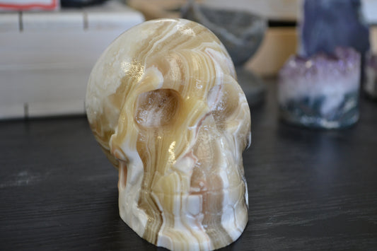 CALCITE SKULL