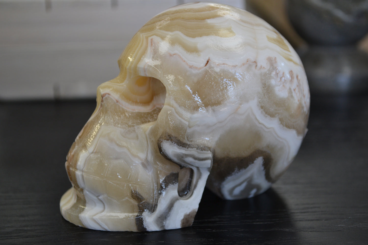 CALCITE SKULL