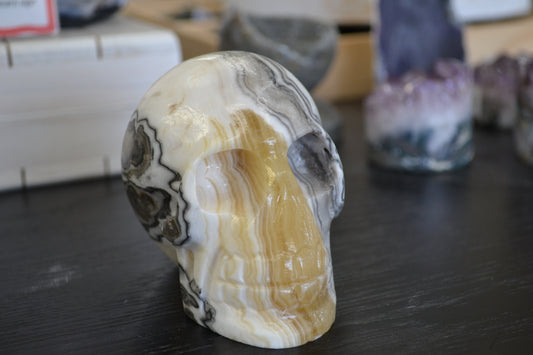 CALCITE SKULL