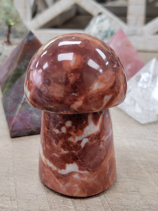 RED DOLOMITE MUSHROOM