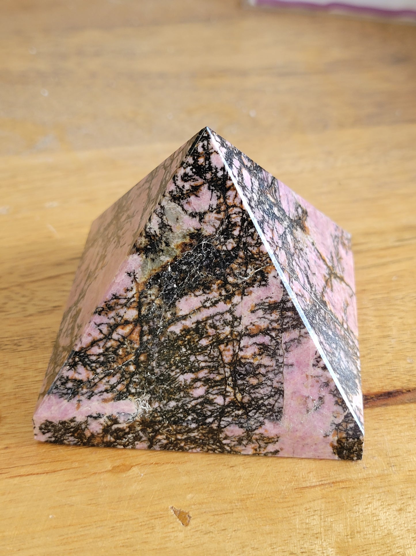 Rhodonite Pyramid